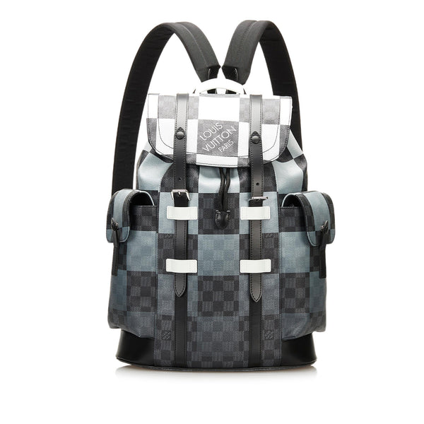 Louis Vuitton Christopher Epi Leather with Damier Graphite Pm