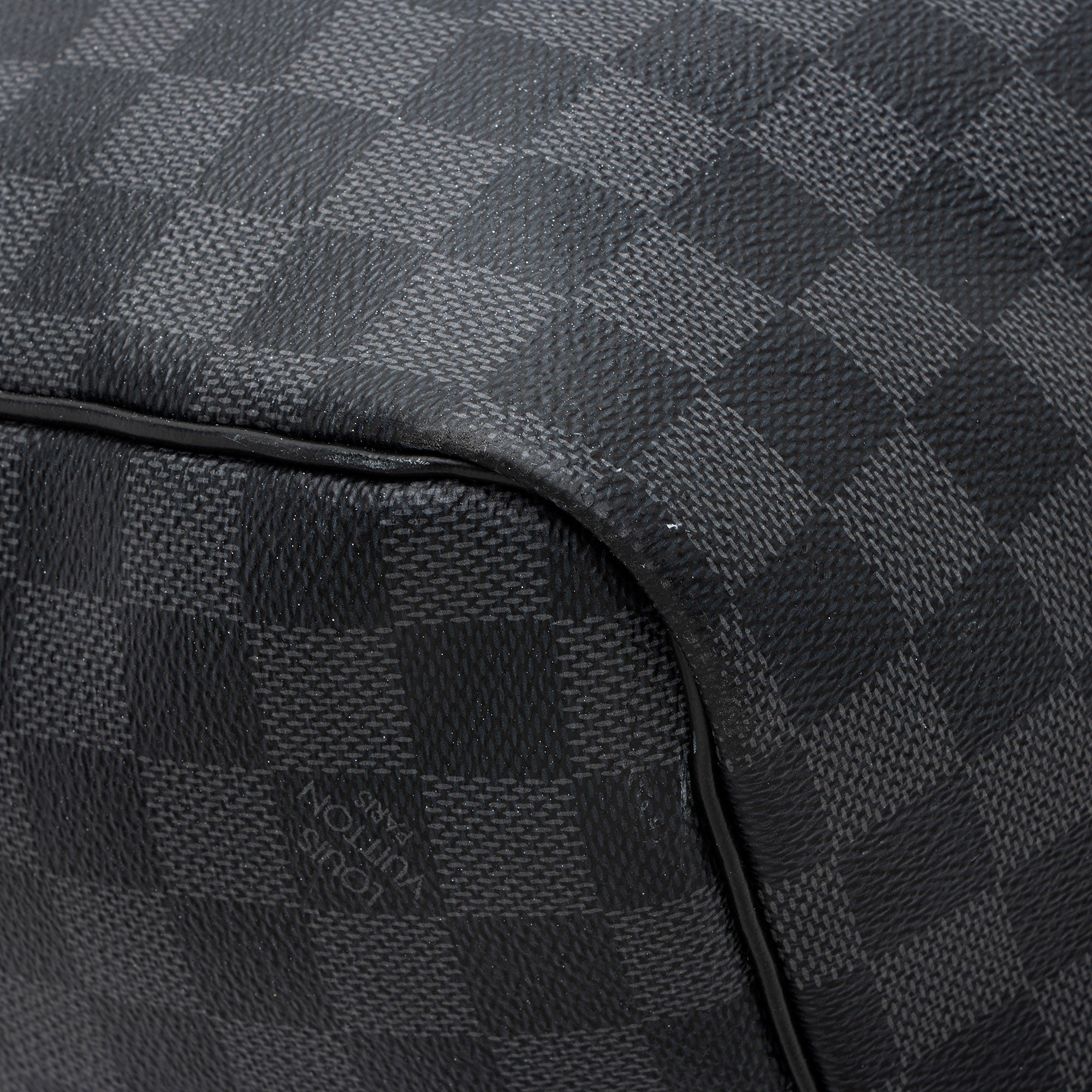 Louis Vuitton Damier Graphite Keepall Bandouliere 55 Duffle