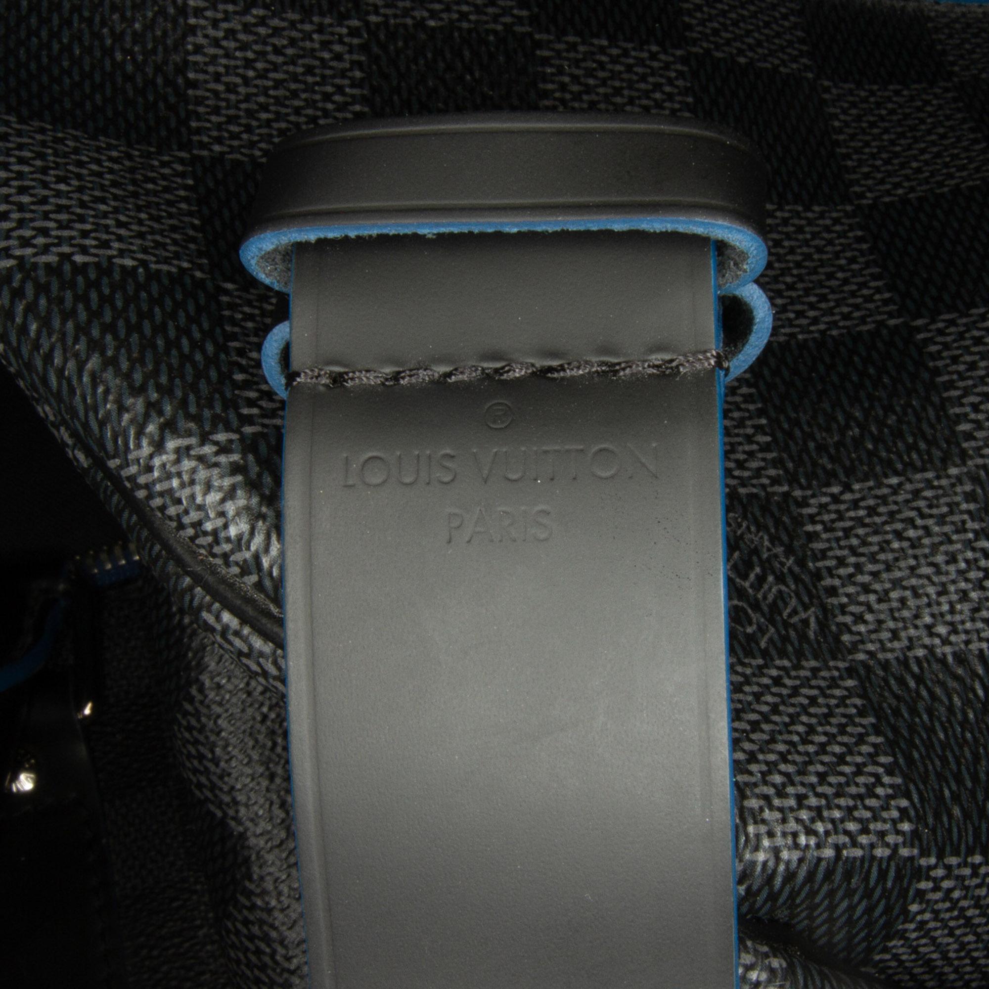 Louis Vuitton Damier Graphite Keepall Bandouliere 55 (SHG-A1oTqy)