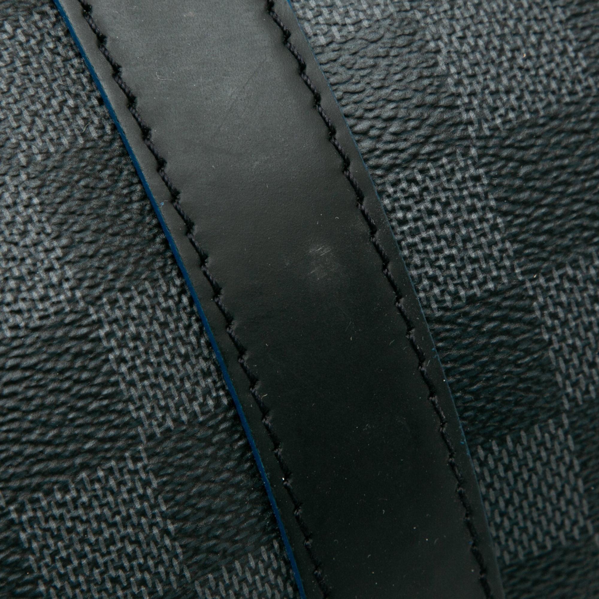 Louis Vuitton Damier Graphite Keepall Bandouliere 55 (SHG-A1oTqy)