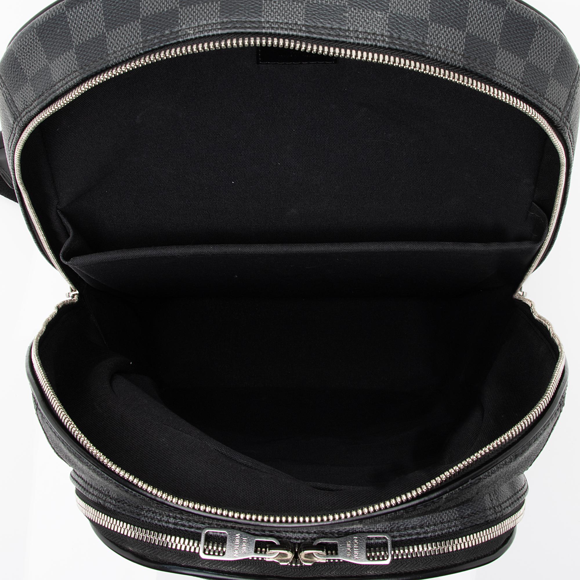 Louis Vuitton Damier Graphite Michael Backpack (SHF-23611)