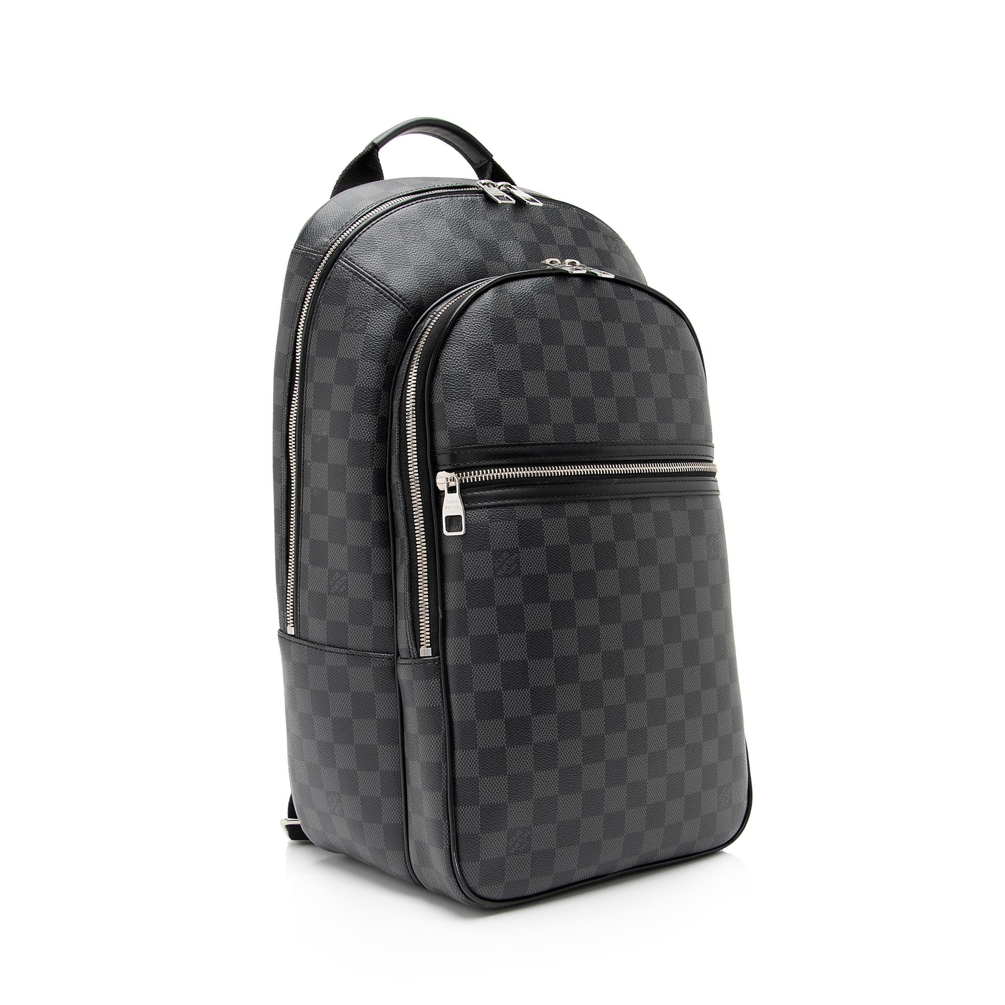 Louis Vuitton Damier Graphite Michael Backpack (SHF-23611)