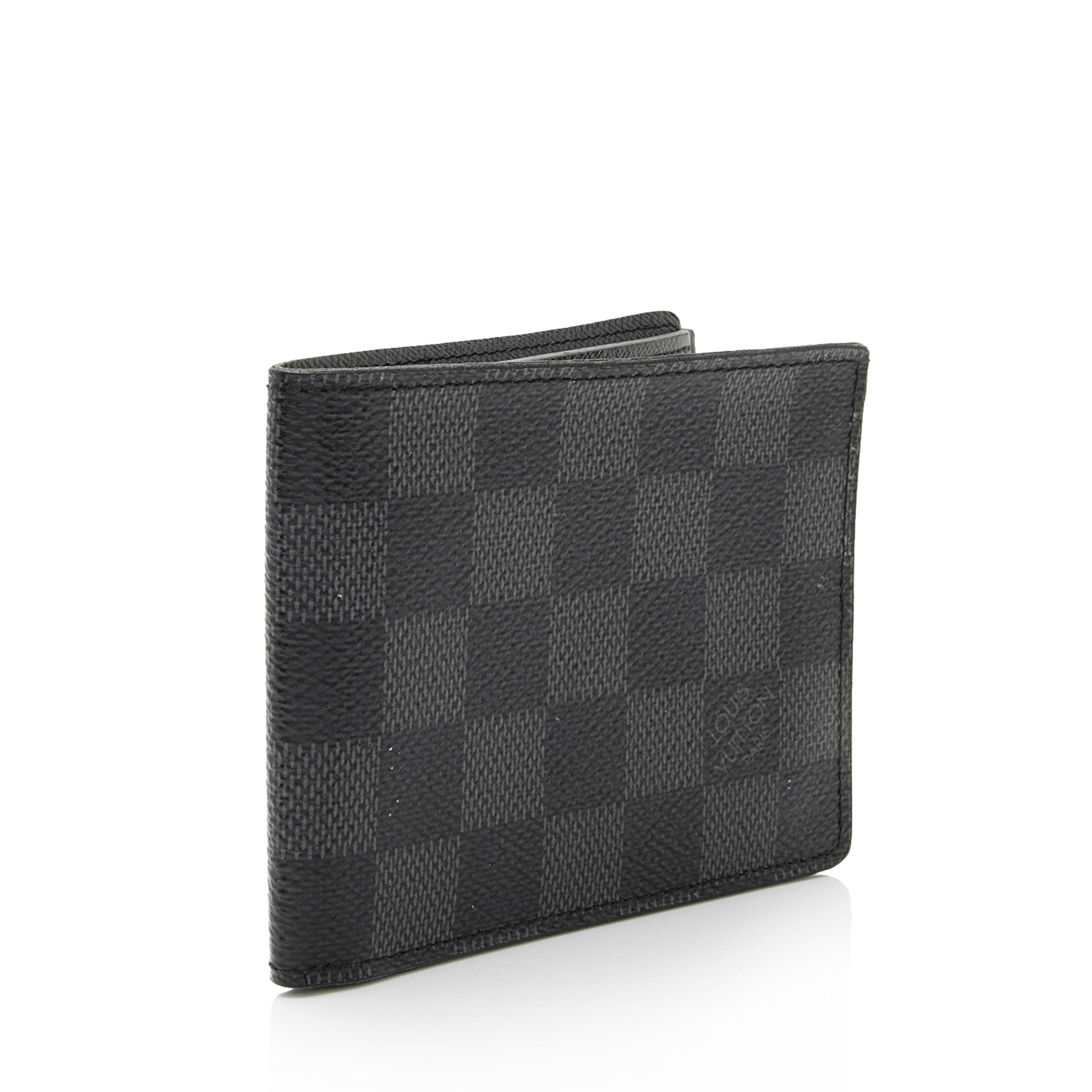 Louis Vuitton Damier Graphite Slender ID Bi-Fold Wallet (SHF-BrbsY1)