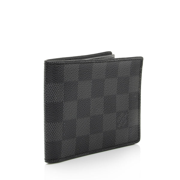 black and gray louis vuitton wallet