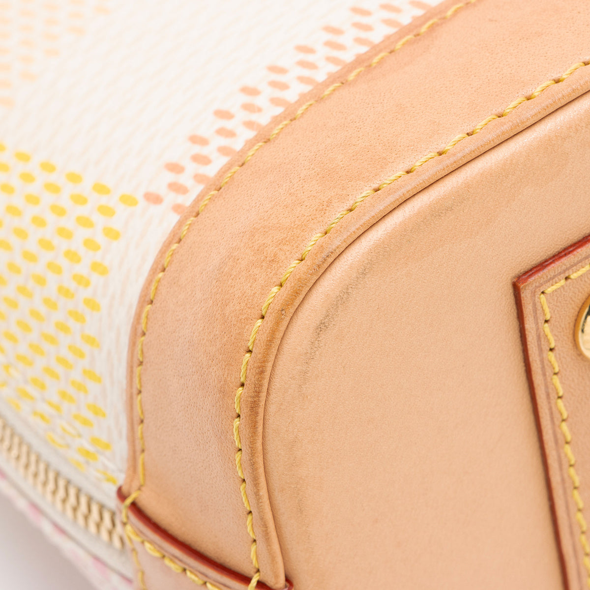 Louis Vuitton Damierlicious Alma BB Satchel