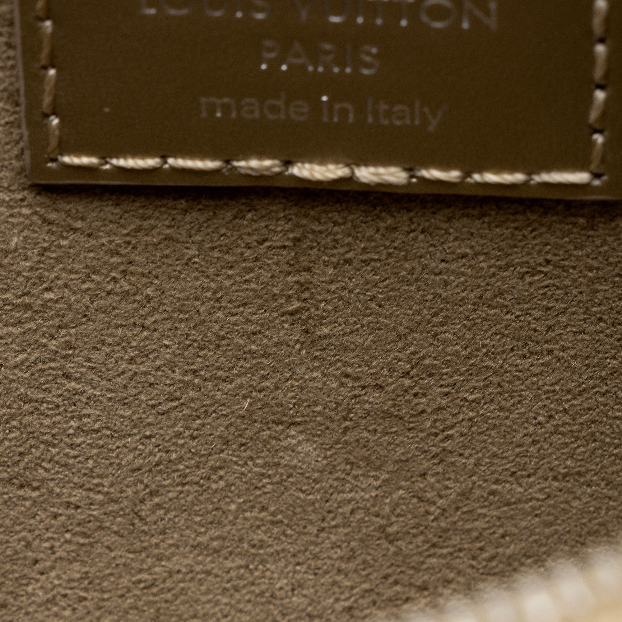 Louis Vuitton Debossed Monogram Leather Lexington Pouch