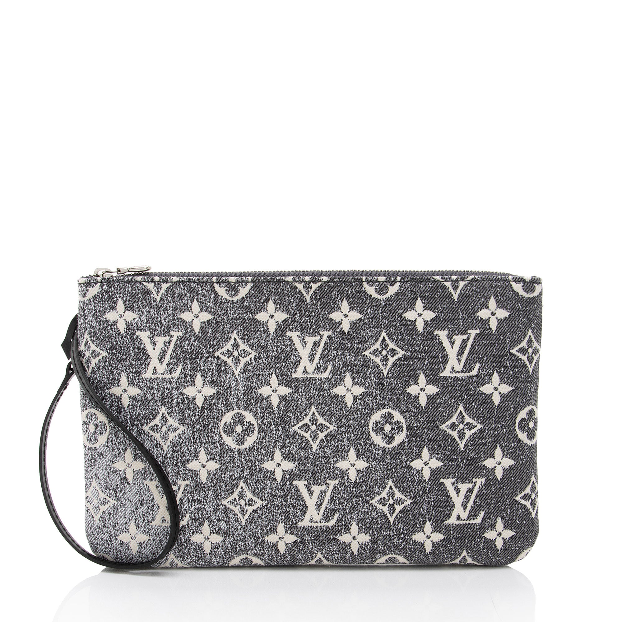 Louis Vuitton Denim Monogram Neverfull MM Pochette