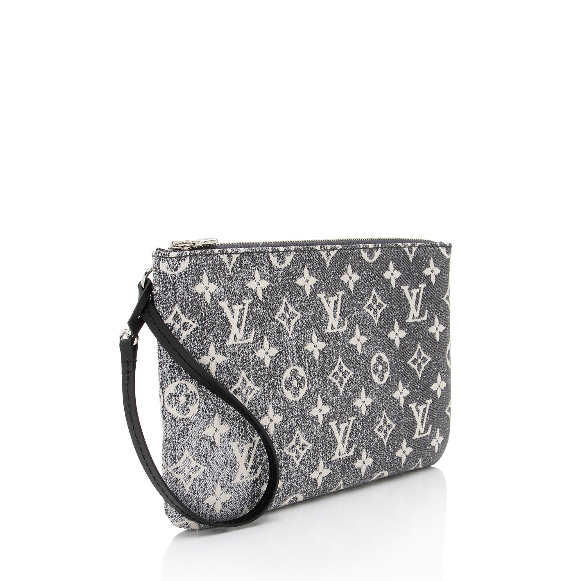 Louis Vuitton Denim Monogram Neverfull MM Pochette