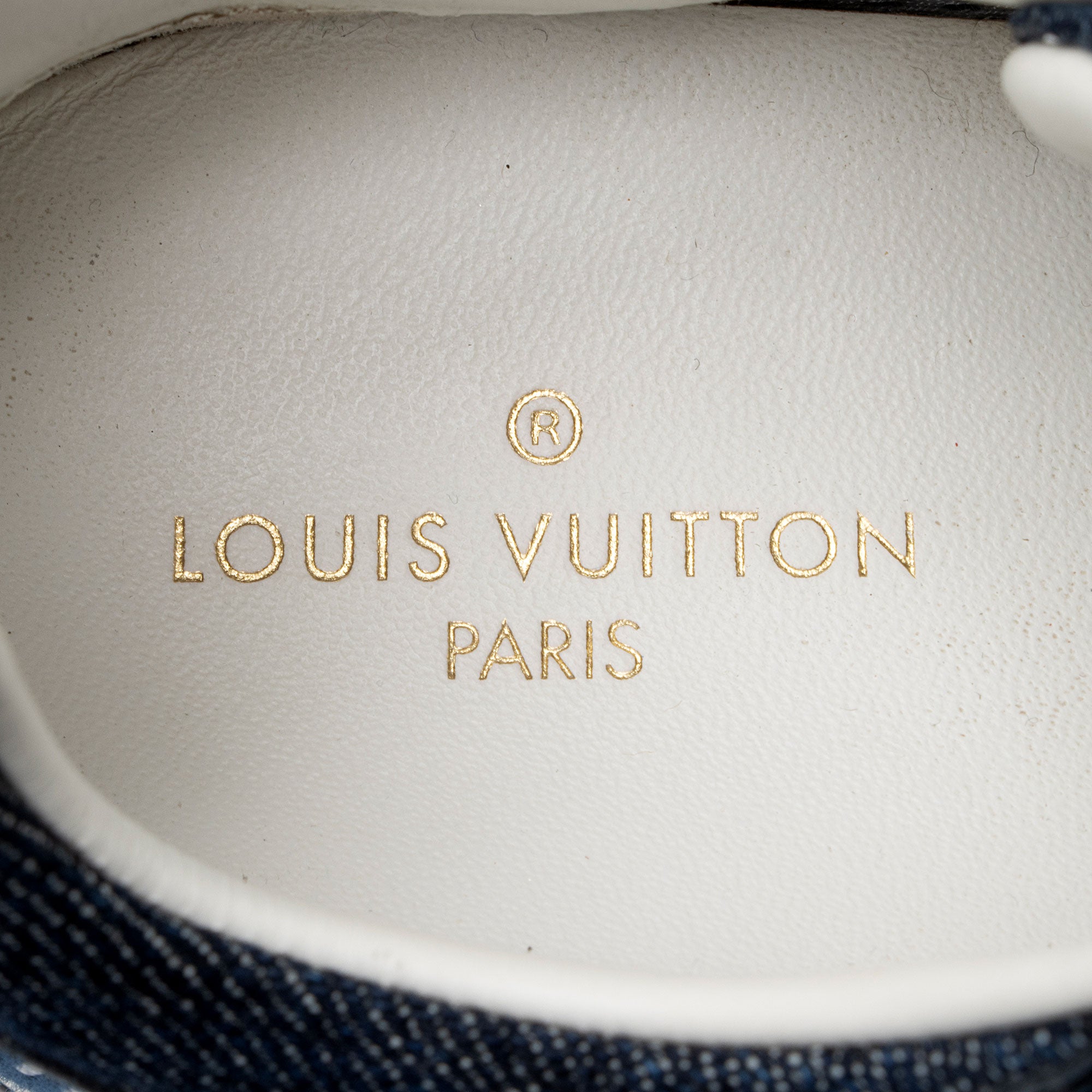 Louis Vuitton Monogram Denim Run Away Sneakers - Size 5 / 35