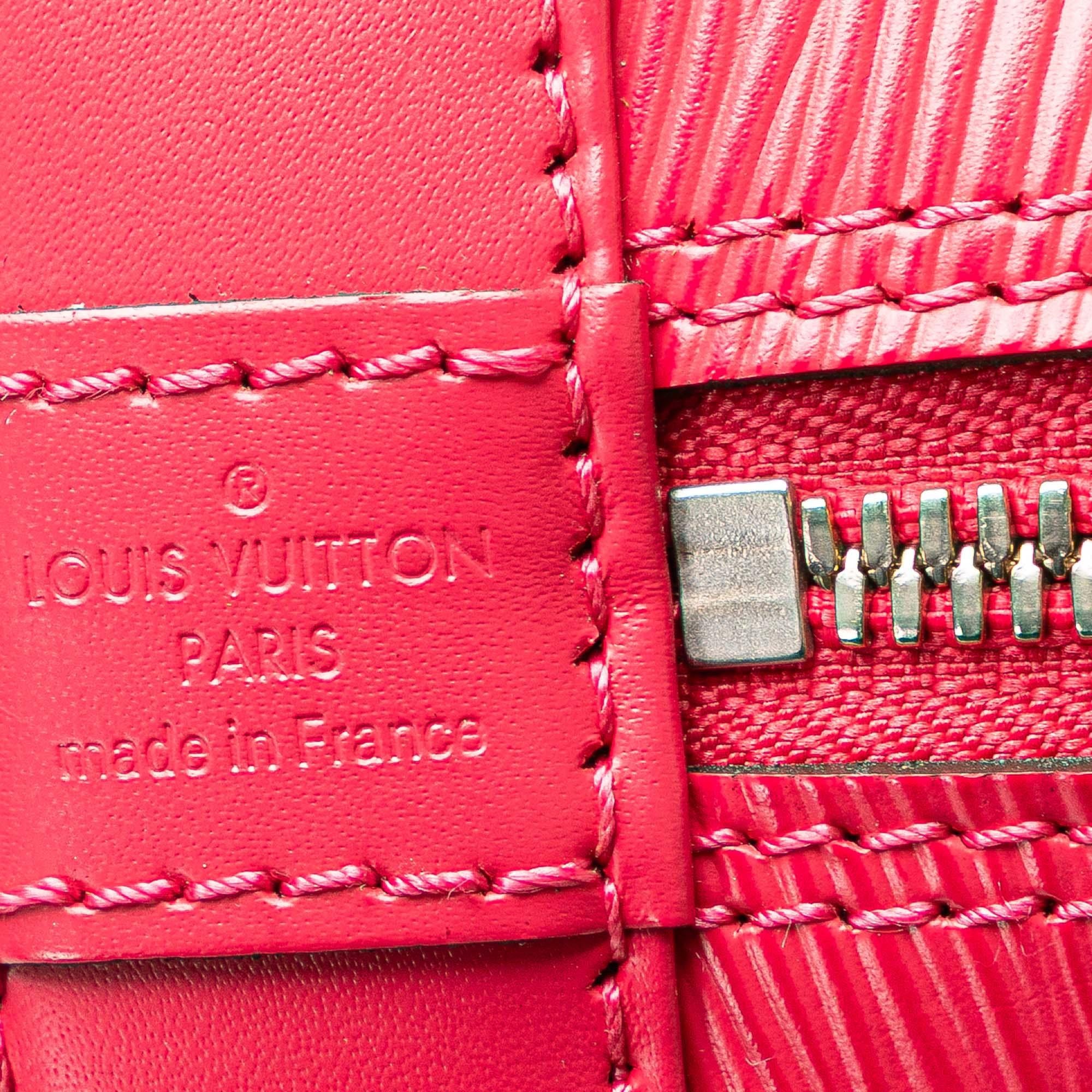Louis Vuitton Epi Alma BB