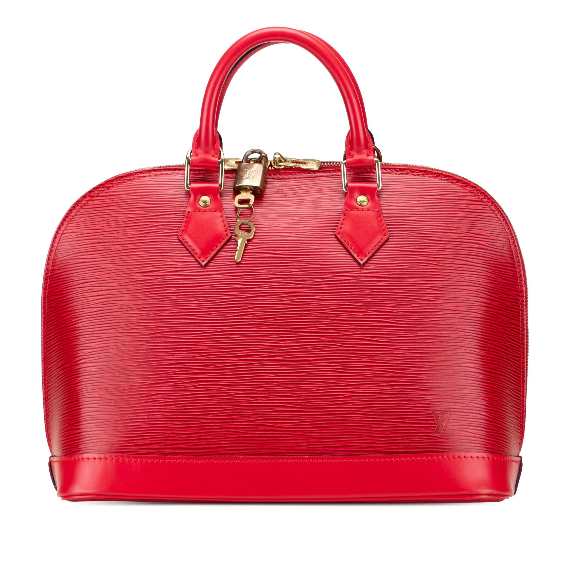 Louis Vuitton Epi Alma PM