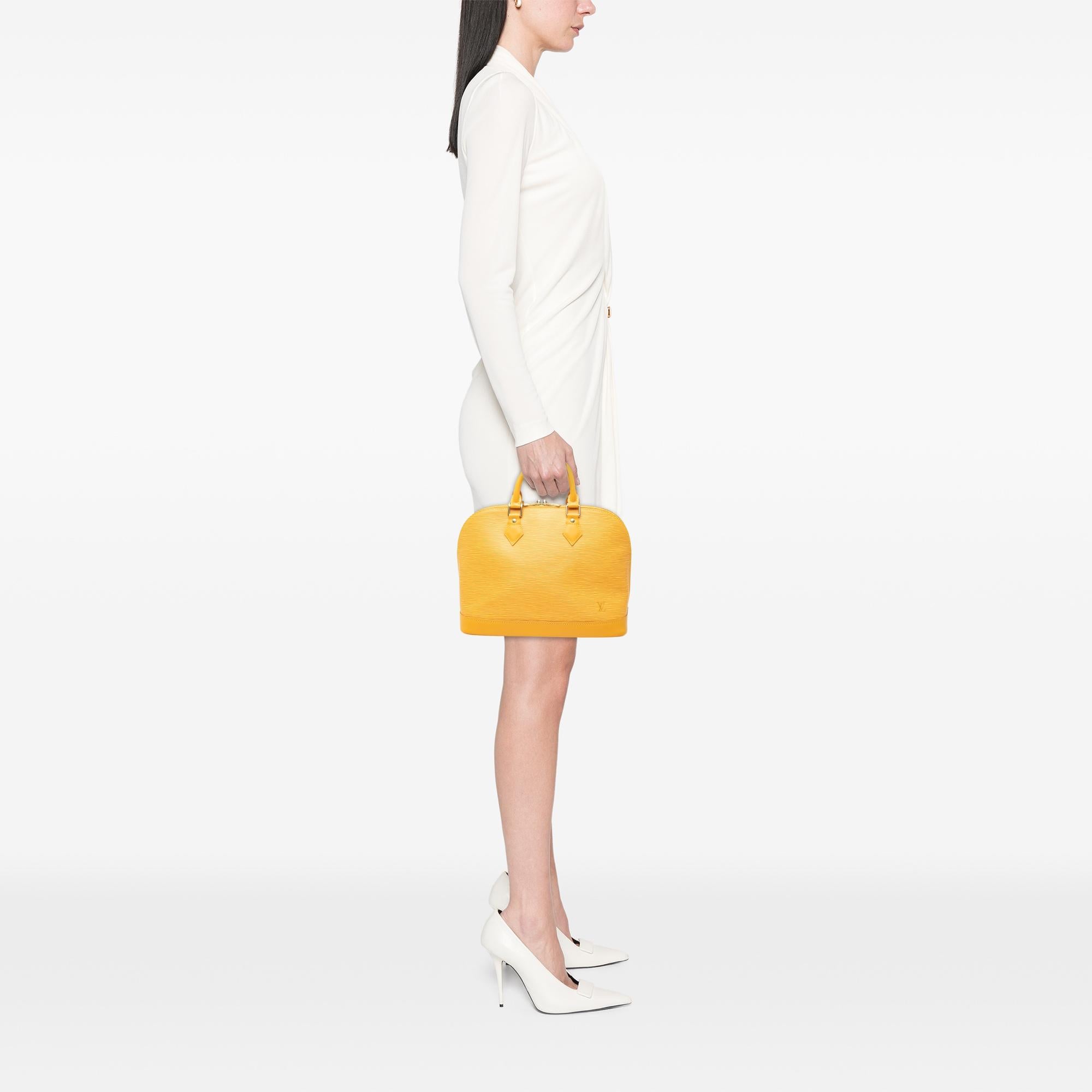 Louis Vuitton Epi Alma PM