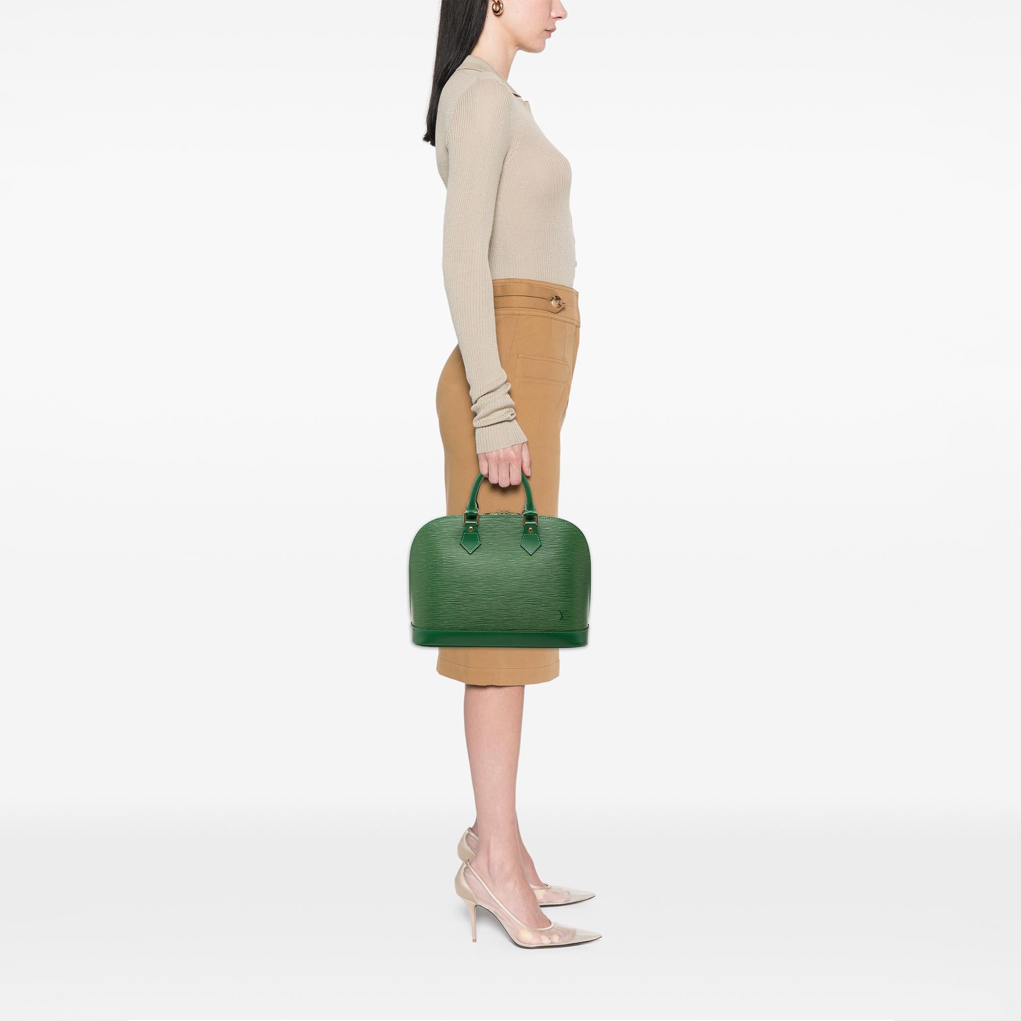 Louis Vuitton Epi Alma PM