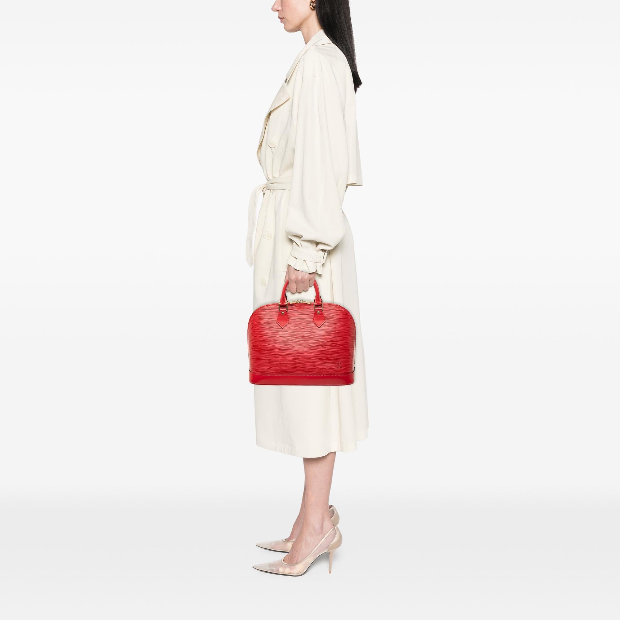 Louis Vuitton Epi Alma PM