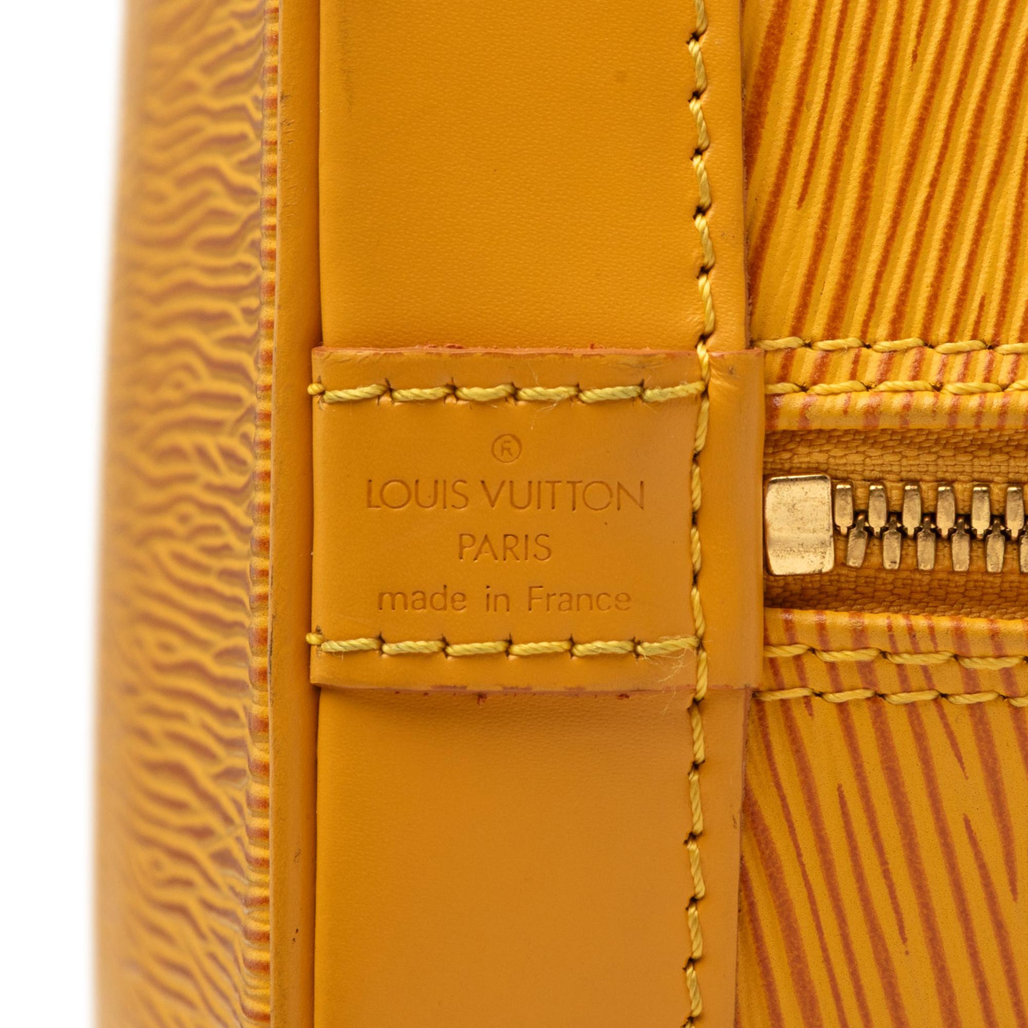 Louis Vuitton Epi Alma PM