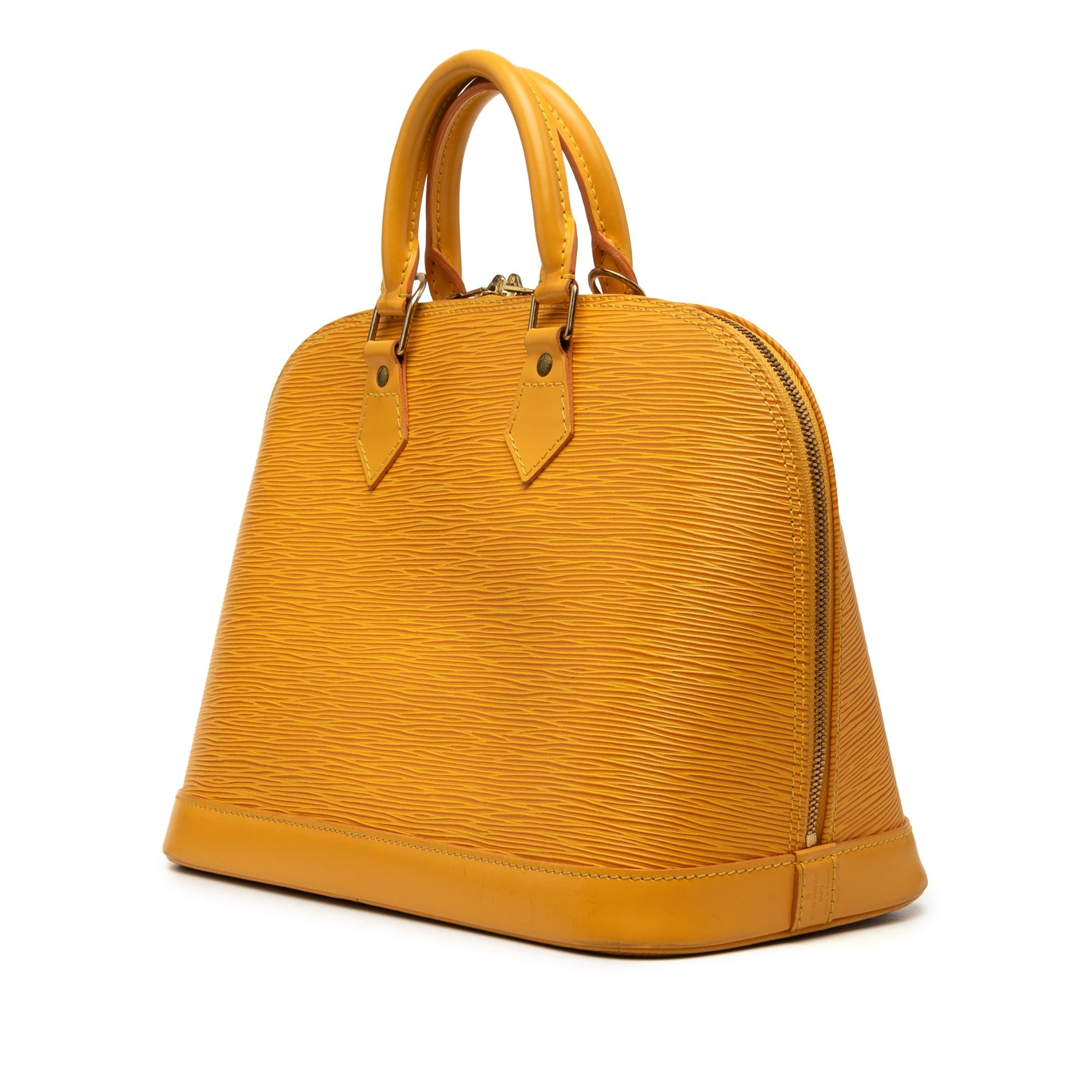 Louis Vuitton Epi Alma PM