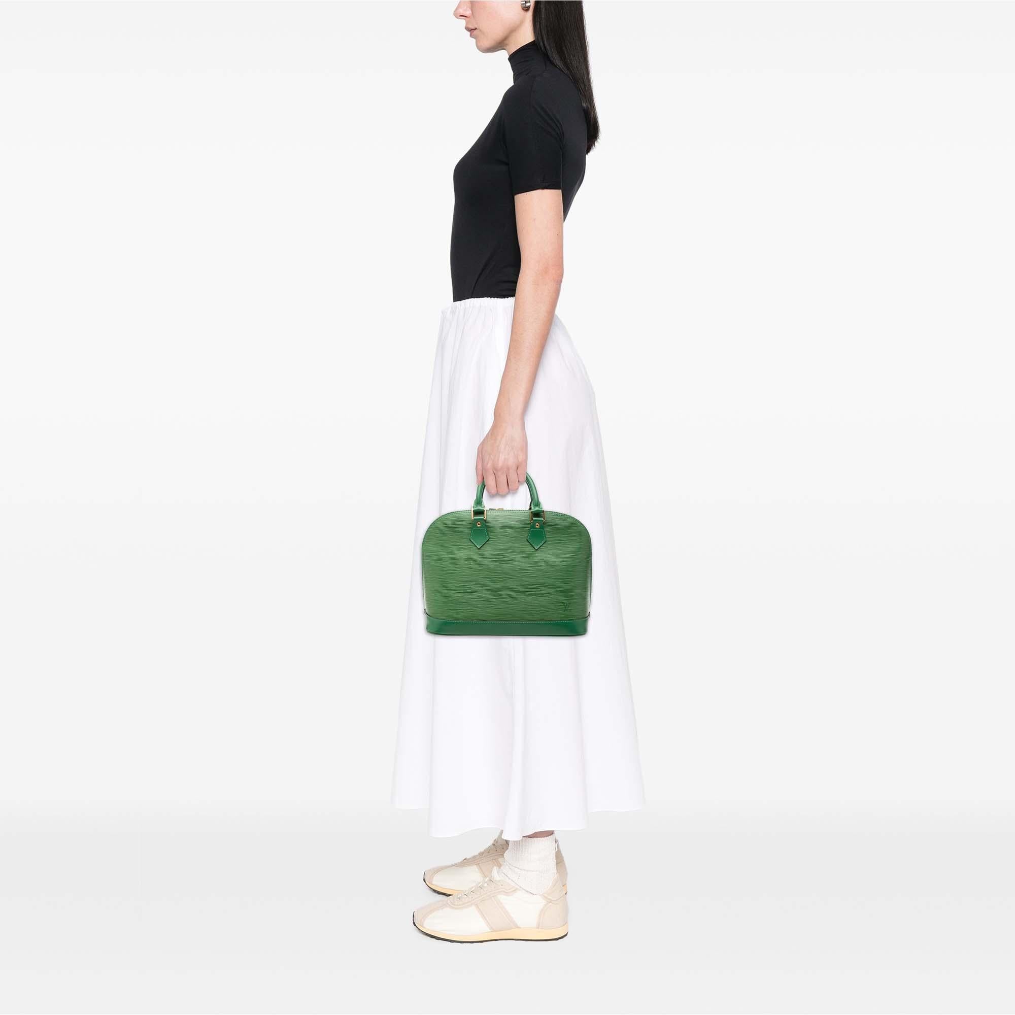 Louis Vuitton Epi Alma PM