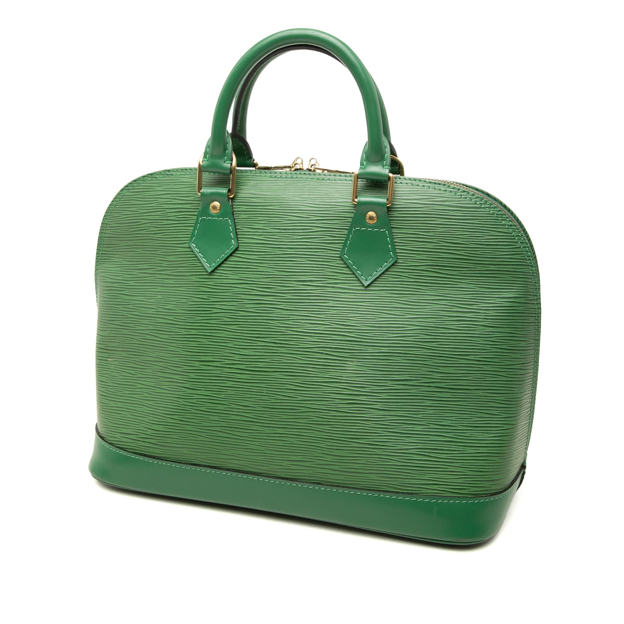 Louis Vuitton Epi Alma PM