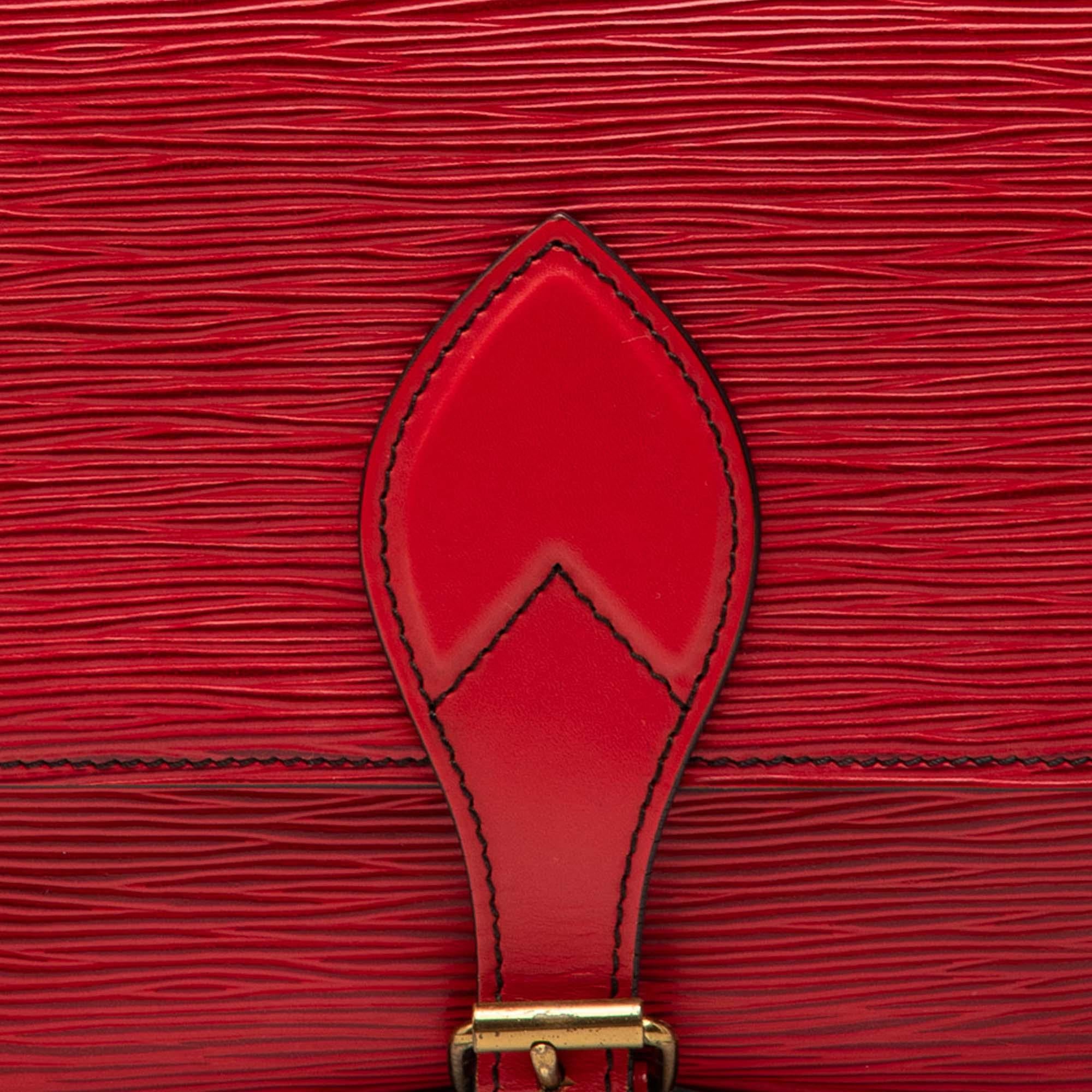 Louis Vuitton Epi Cartouchiere MM