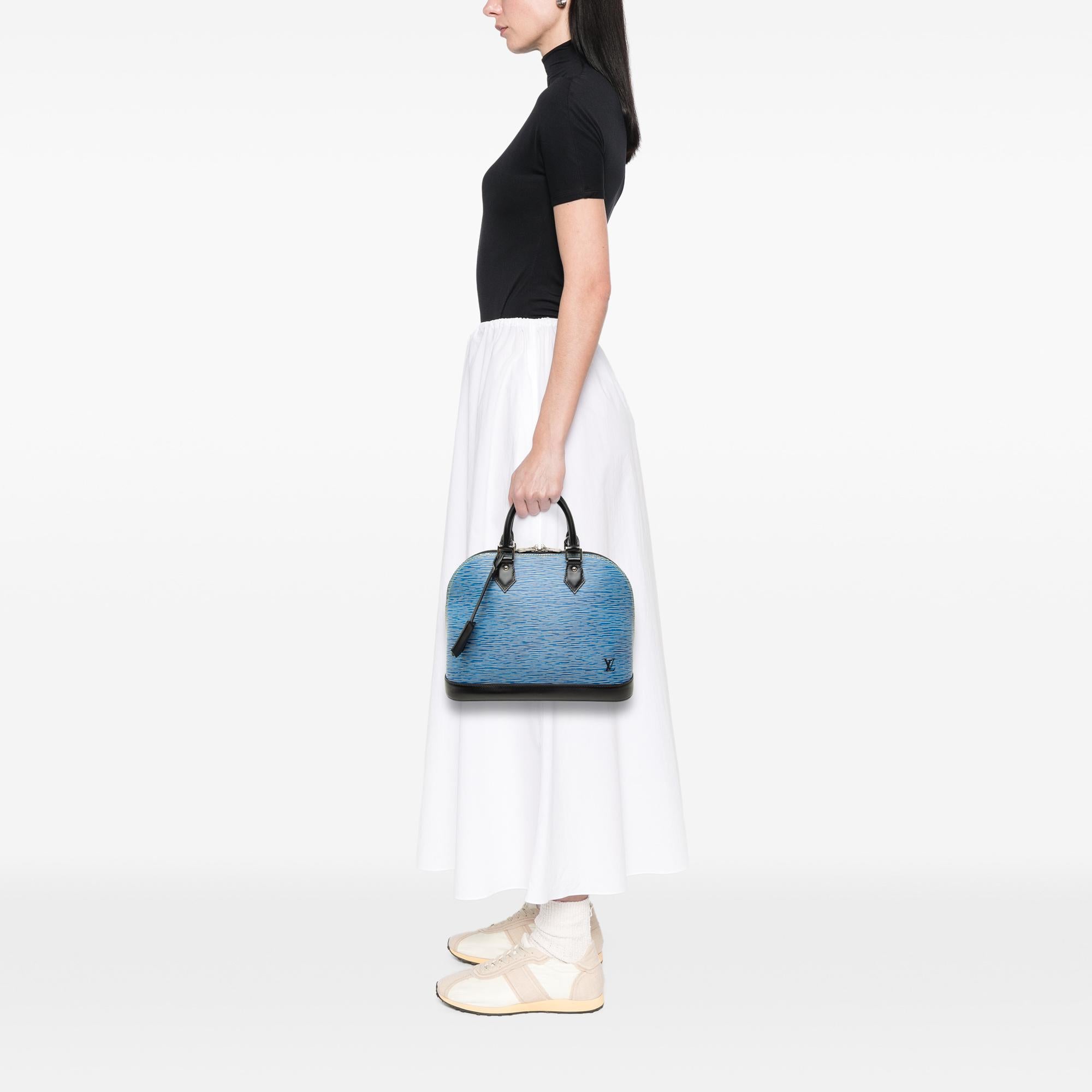 Louis Vuitton Epi Denim Alma PM