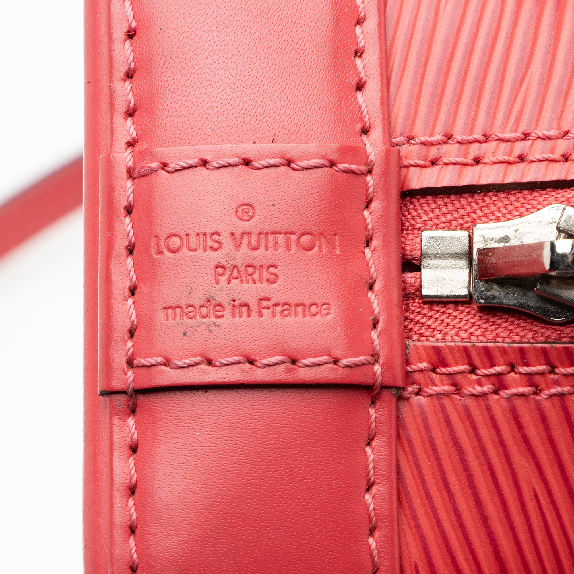 Louis Vuitton Epi Leather Alma BB Satchel