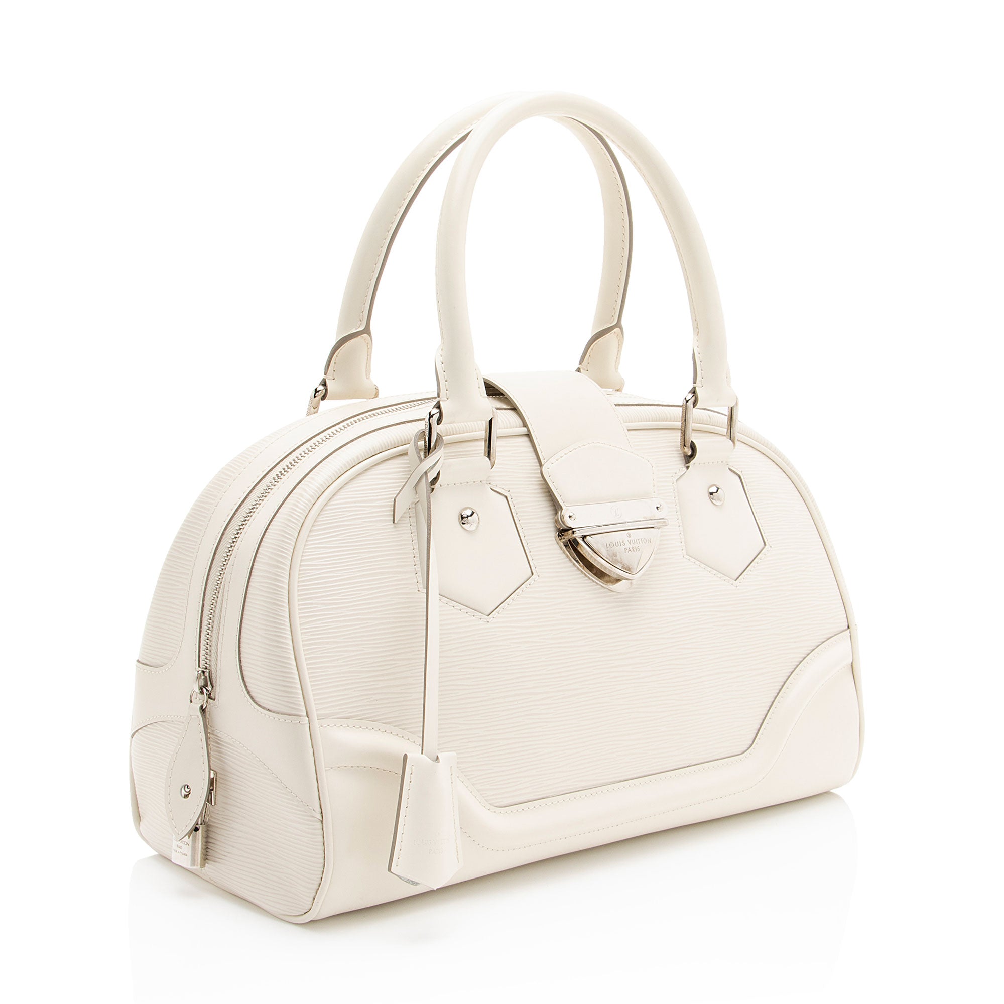 Louis Vuitton Epi Leather Bowling Montaigne GM Satchel