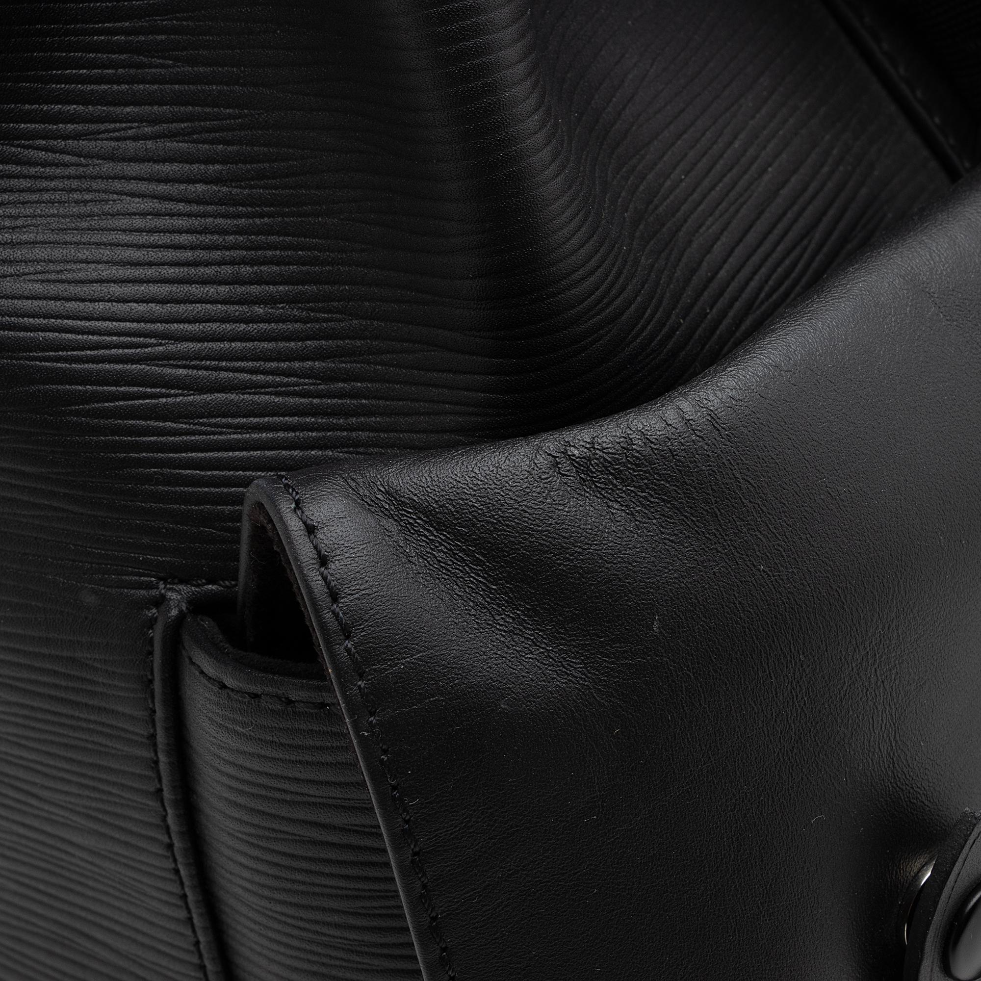 Louis Vuitton Epi Leather Christopher PM Backpack (SHF-22670)