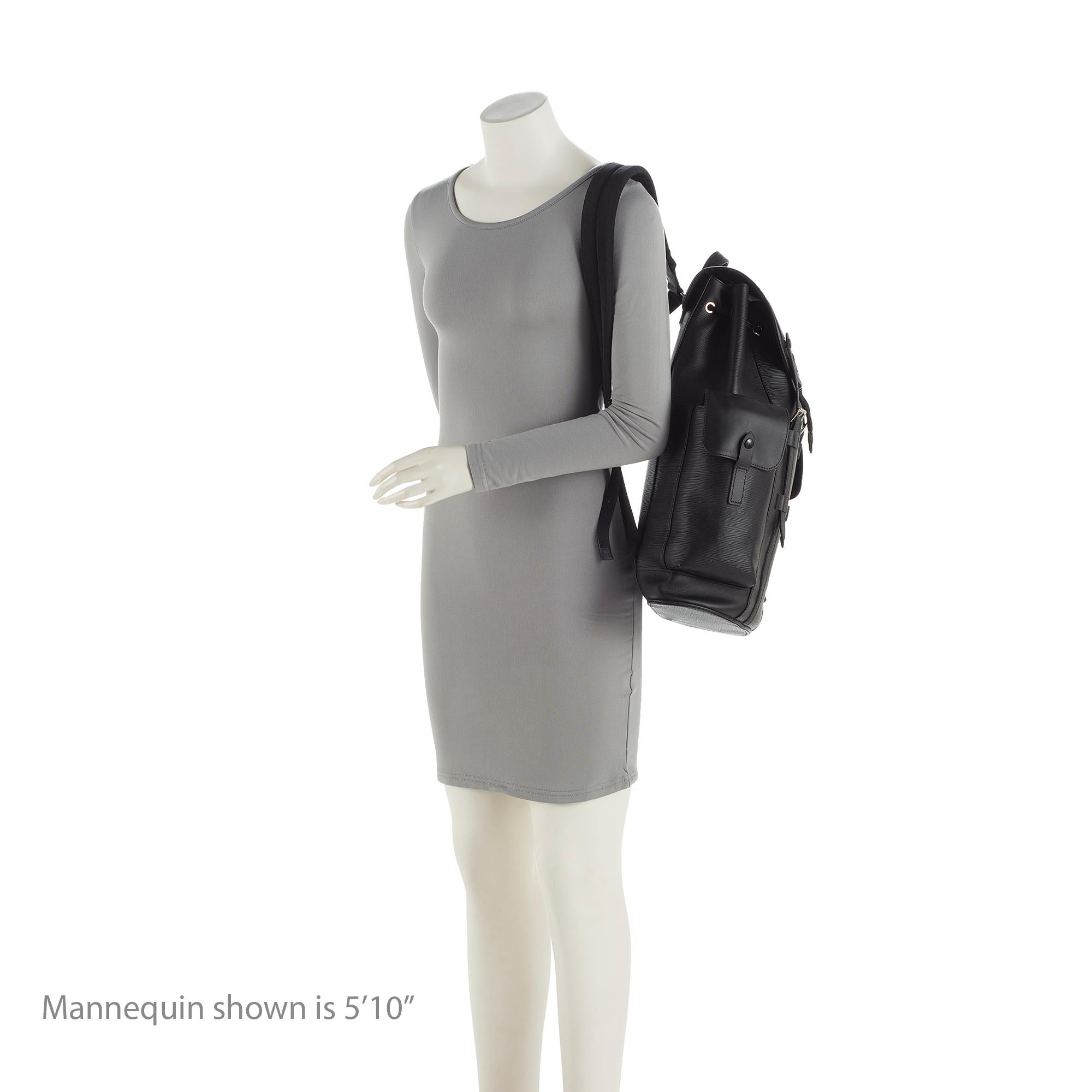 Louis Vuitton Epi Leather Christopher PM Backpack (SHF-22670)