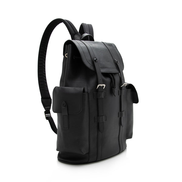 Louis Vuitton Epi Christopher PM - Black Backpacks, Bags - LOU757788