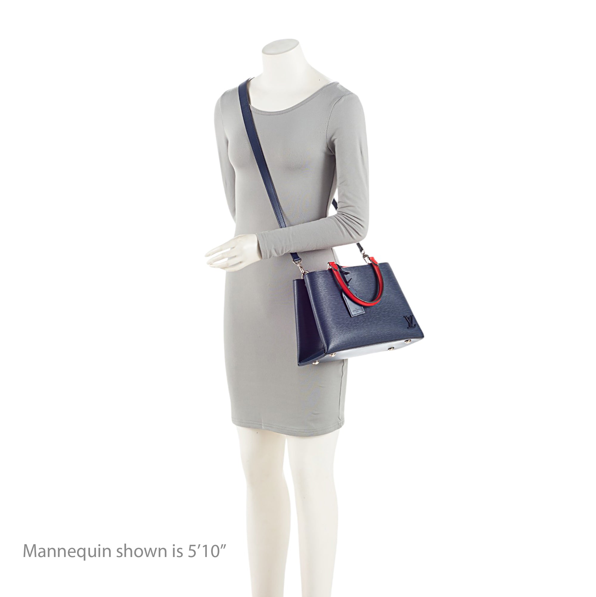 Louis Vuitton Epi Leather Kleber PM Tote (SHF-2hUF3o)