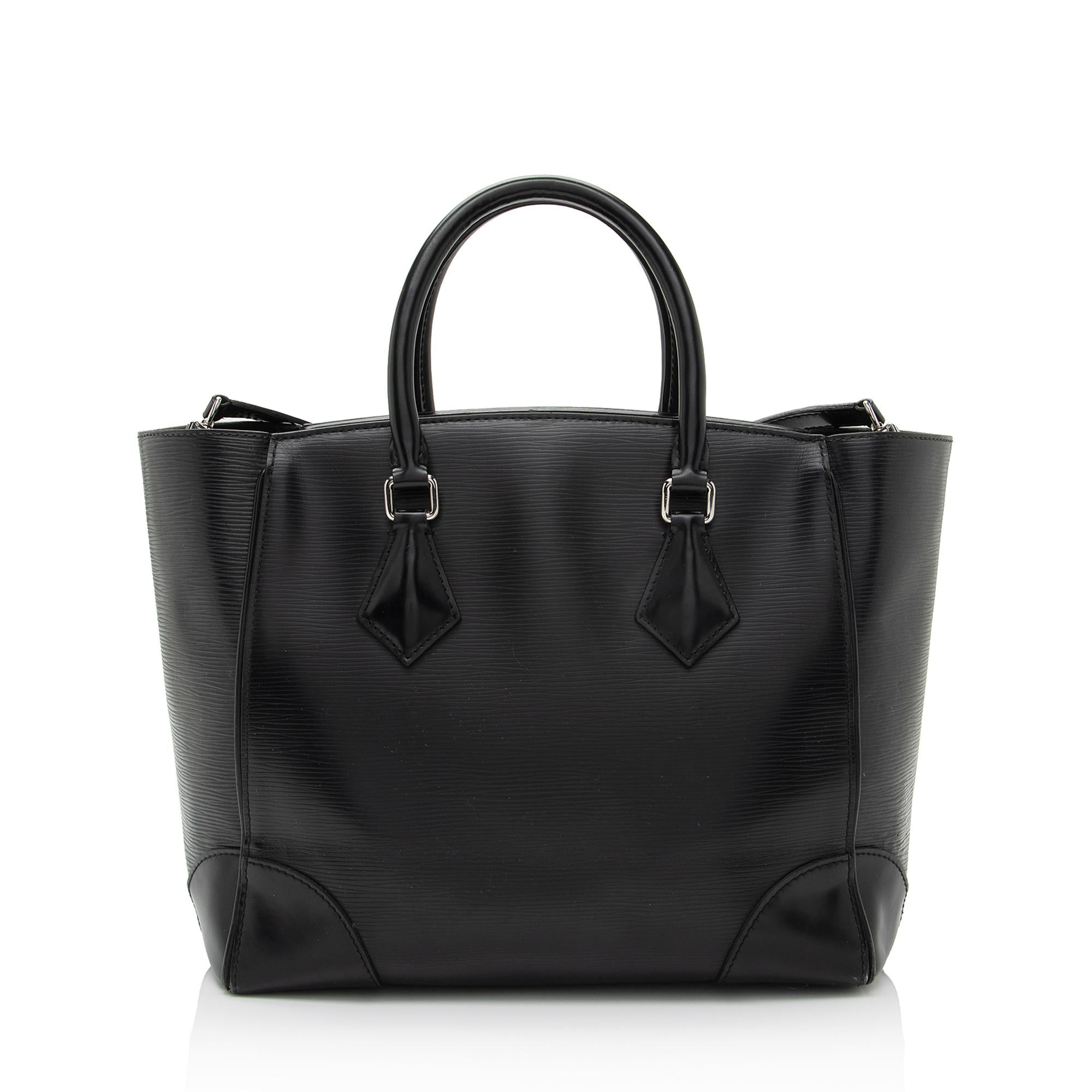 Louis Vuitton Epi Leather Phenix MM Satchel (SHF-dTC81d)