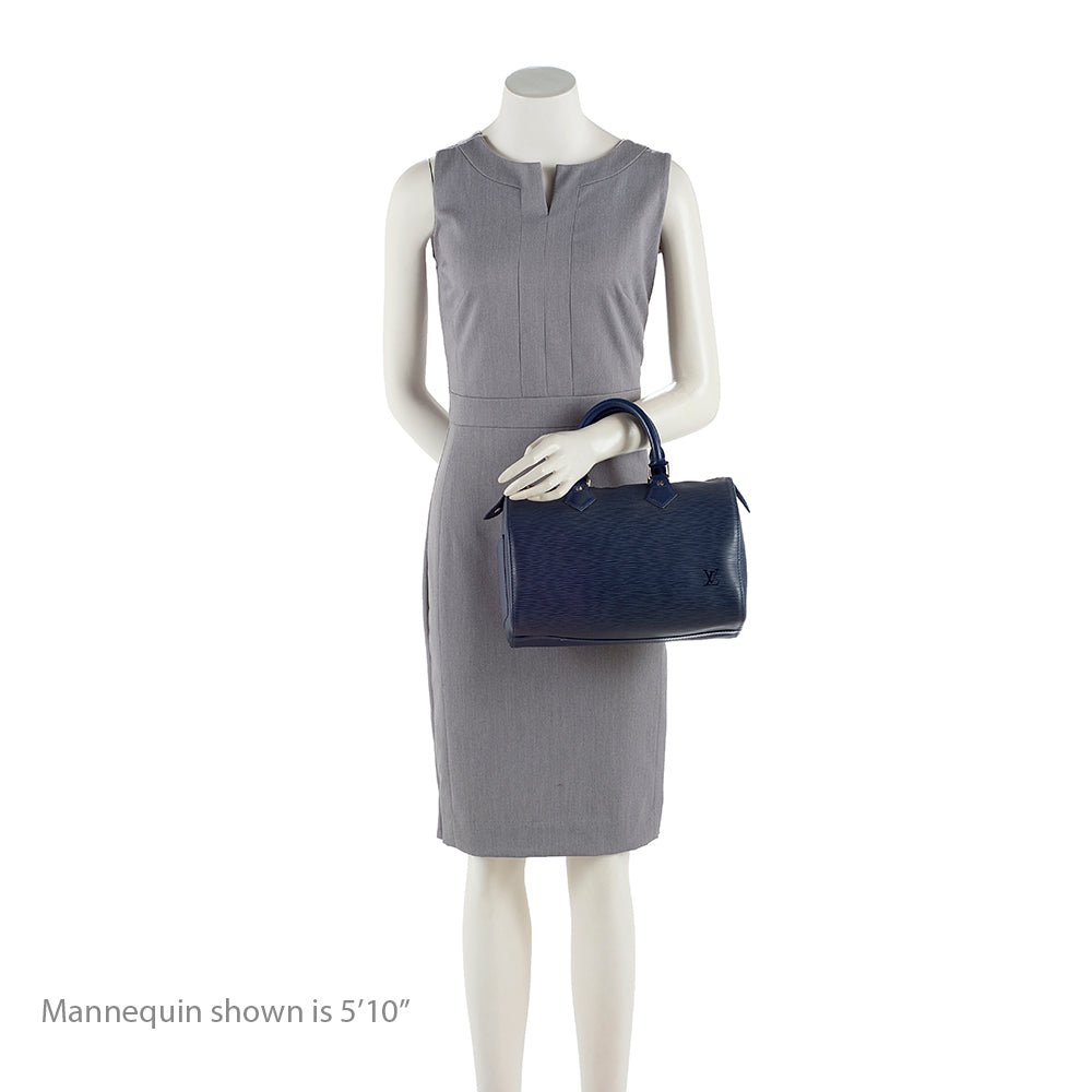 Louis Vuitton Epi Leather Speedy 25 Satchel (SHF-14291)