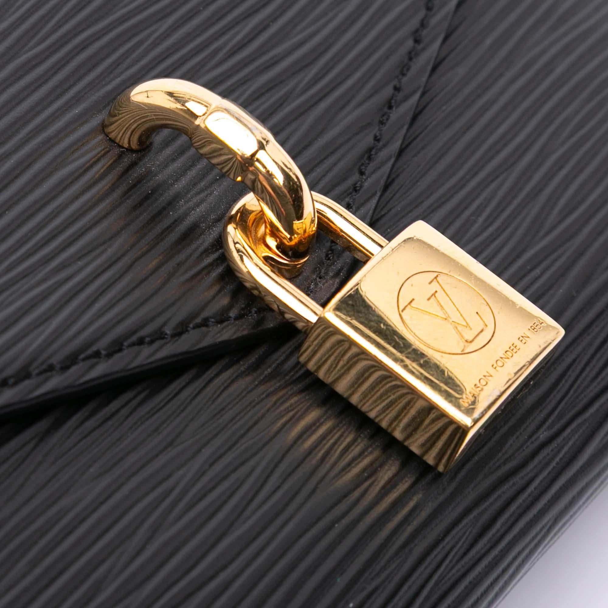 Louis Vuitton Epi Padlock On Strap