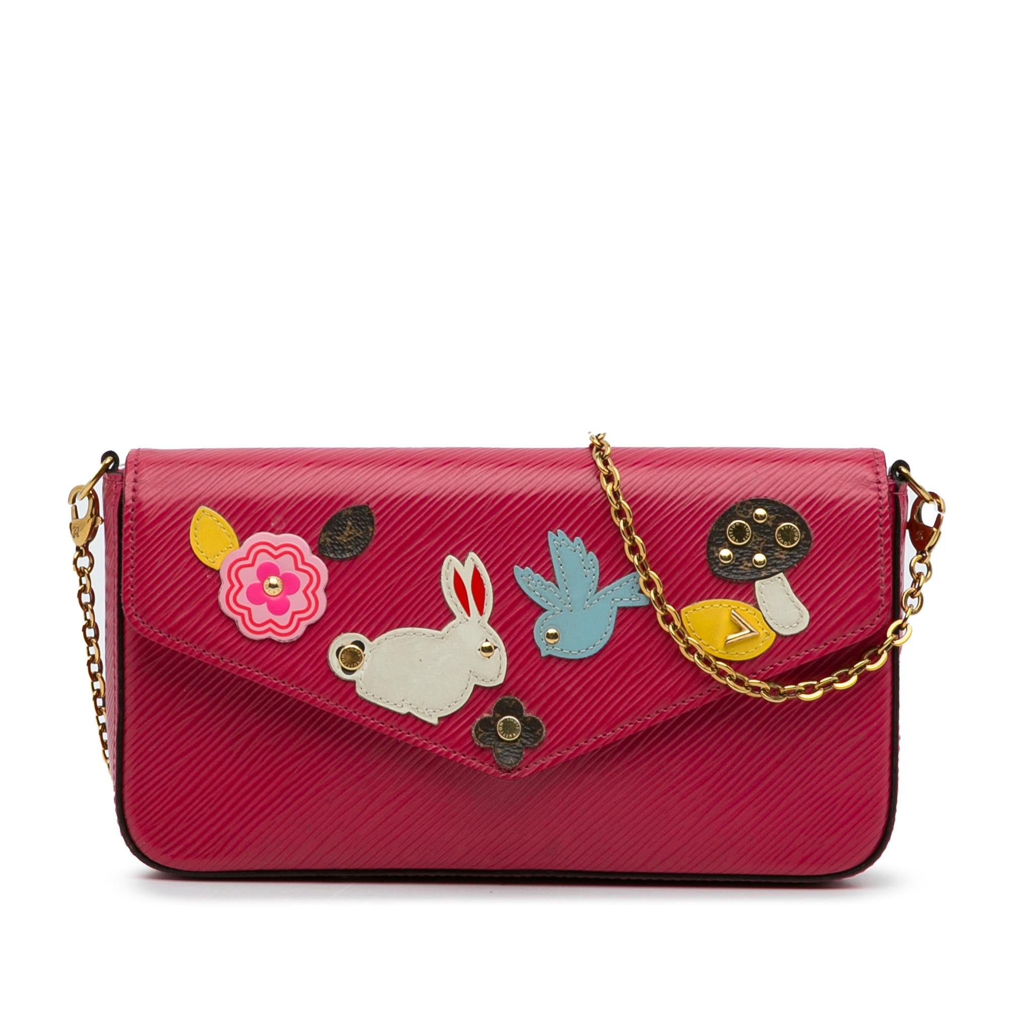 Louis Vuitton Epi Pochette Felicie Patchwork (SHG-CZc8T0)