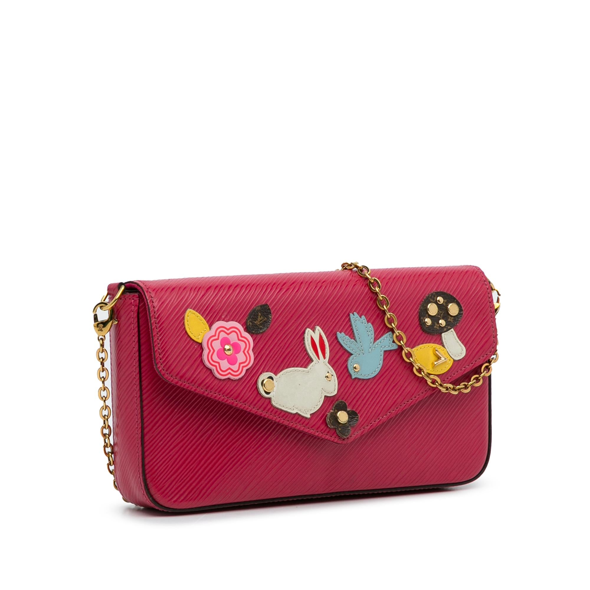 Louis Vuitton Epi Pochette Felicie Patchwork (SHG-CZc8T0)