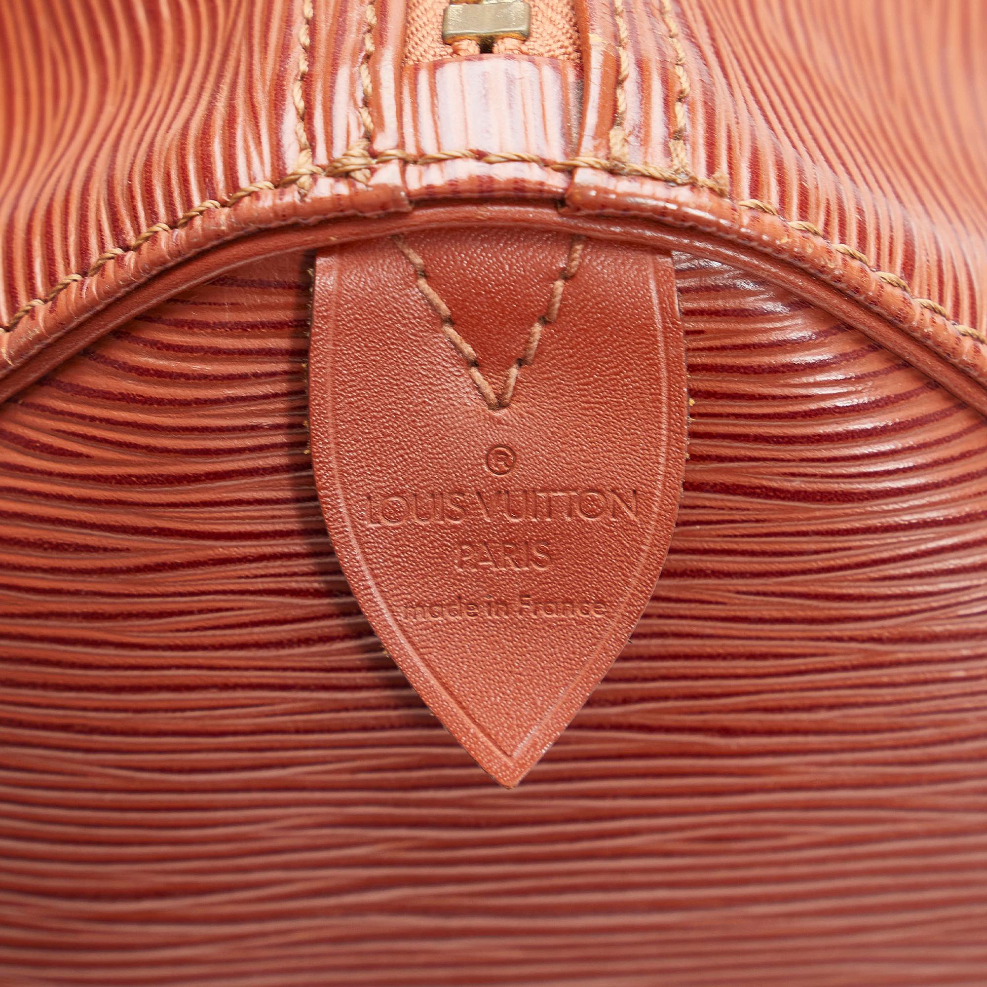 Louis Vuitton Epi Speedy 30 (SHG-qv9odi)