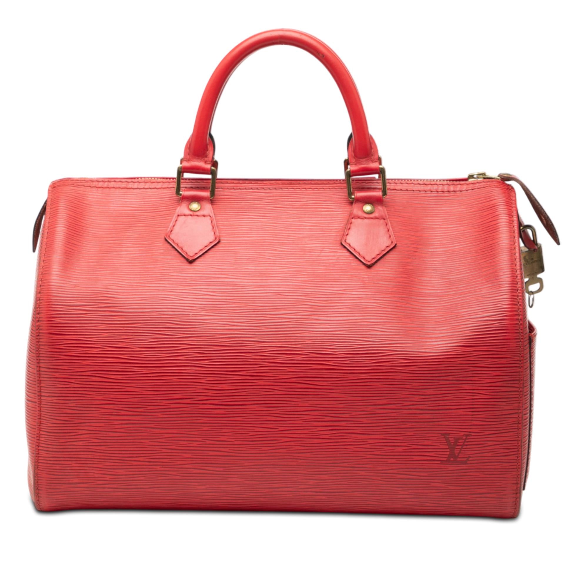 Louis Vuitton Epi Speedy 30