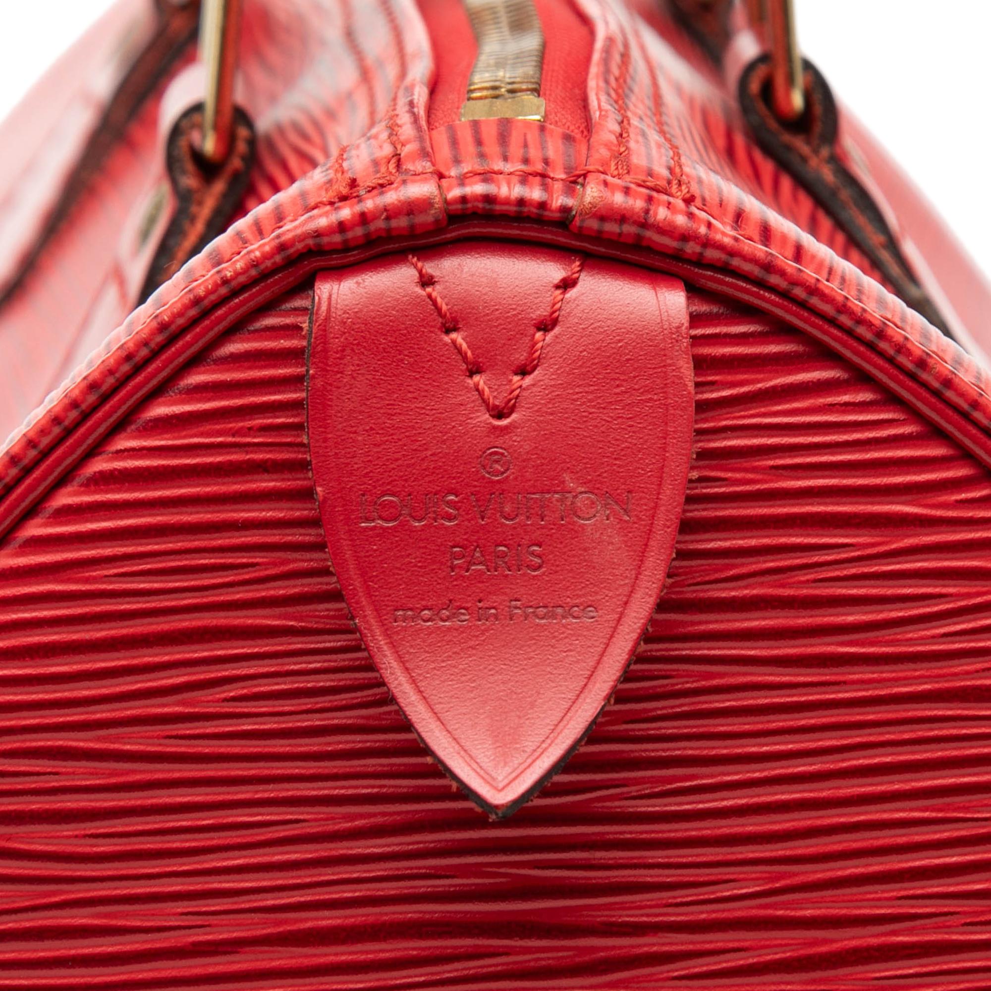 Louis Vuitton Epi Speedy 30