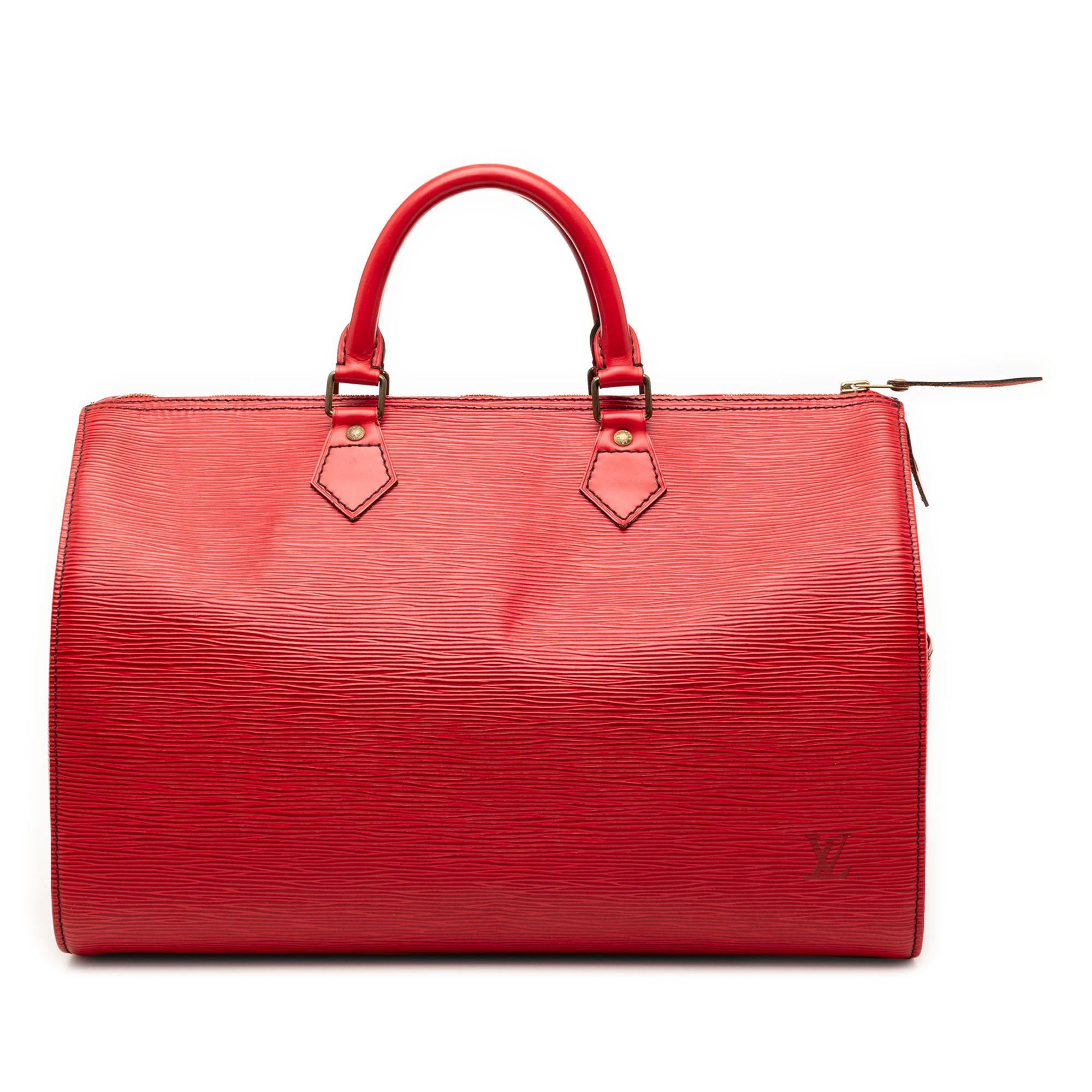 Louis Vuitton Epi Speedy 35