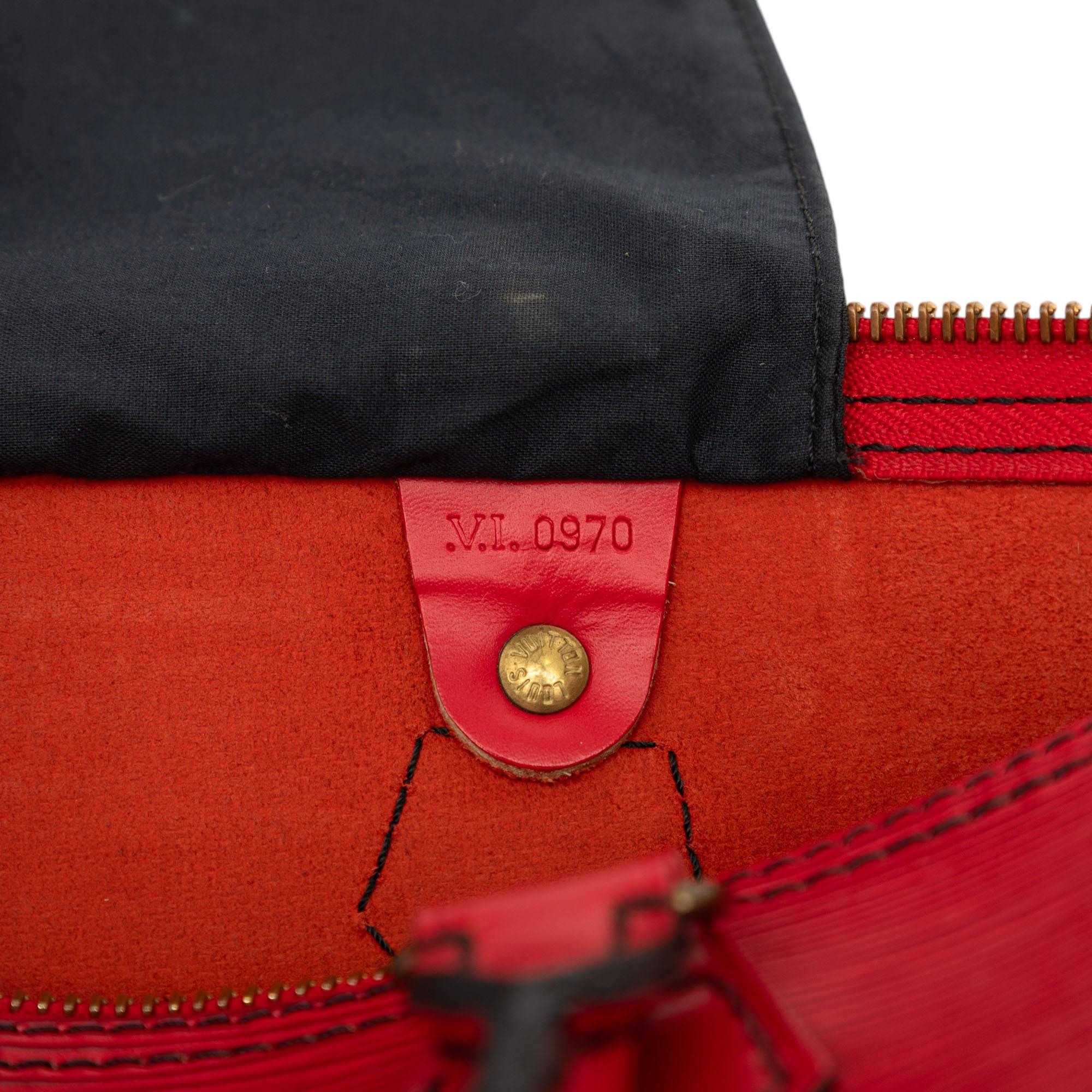 Louis Vuitton Epi Speedy 35