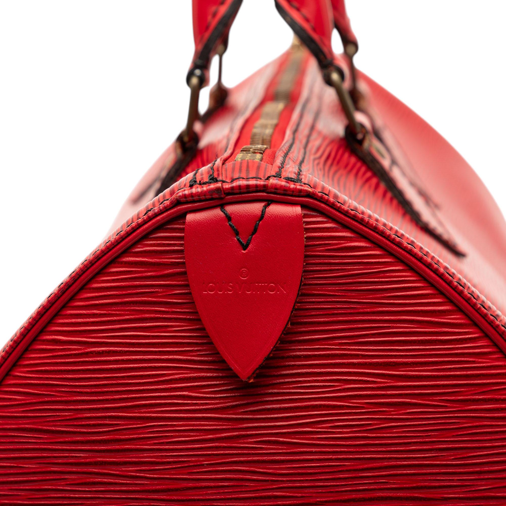 Louis Vuitton Epi Speedy 35