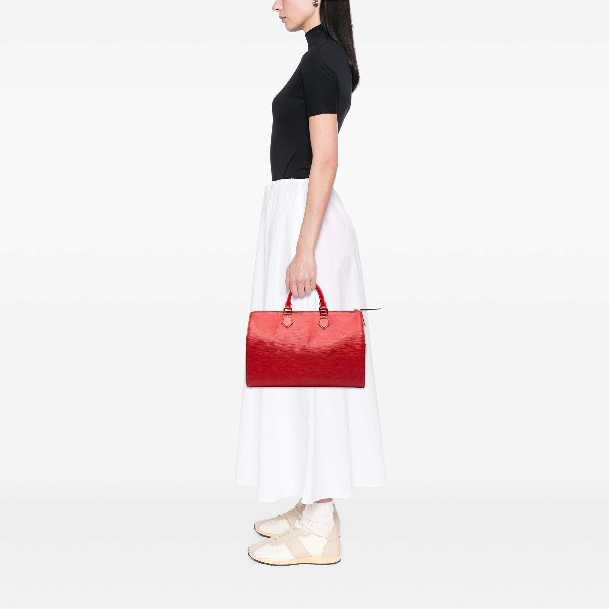 Louis Vuitton Epi Speedy 35