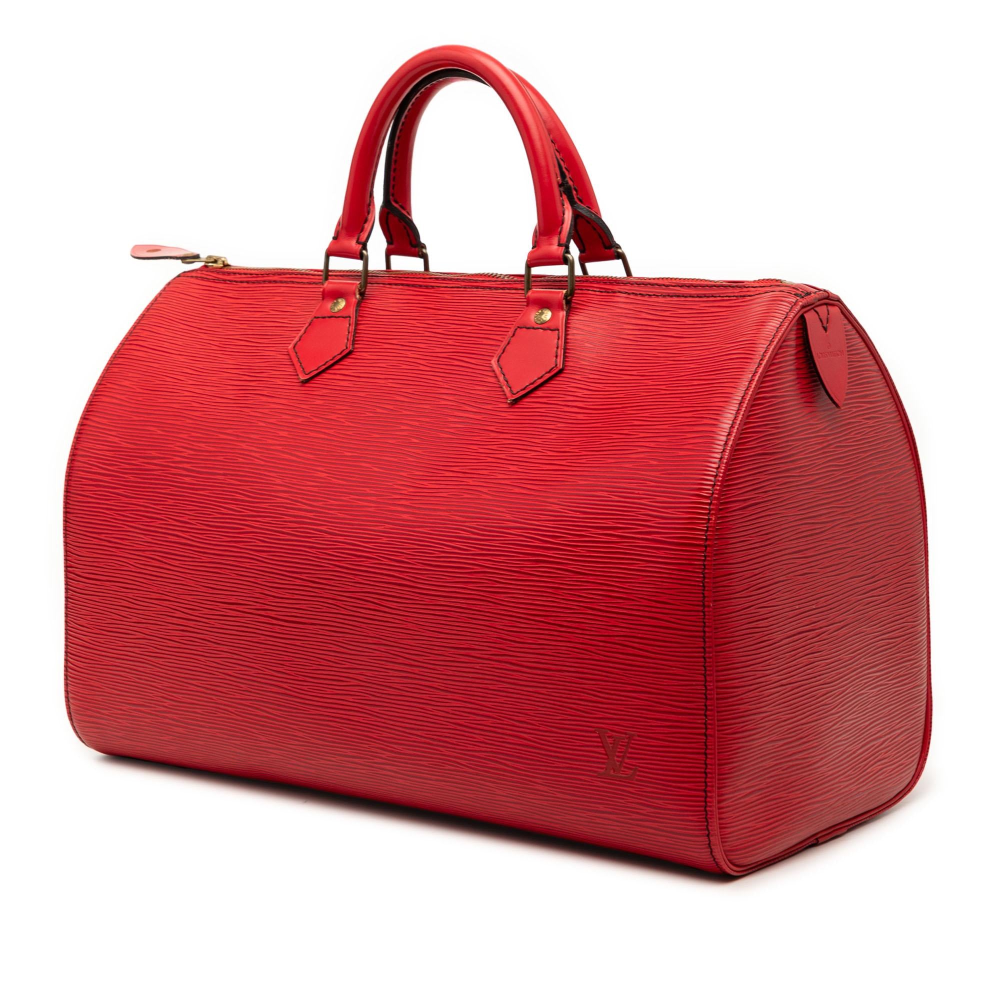 Louis Vuitton Epi Speedy 35