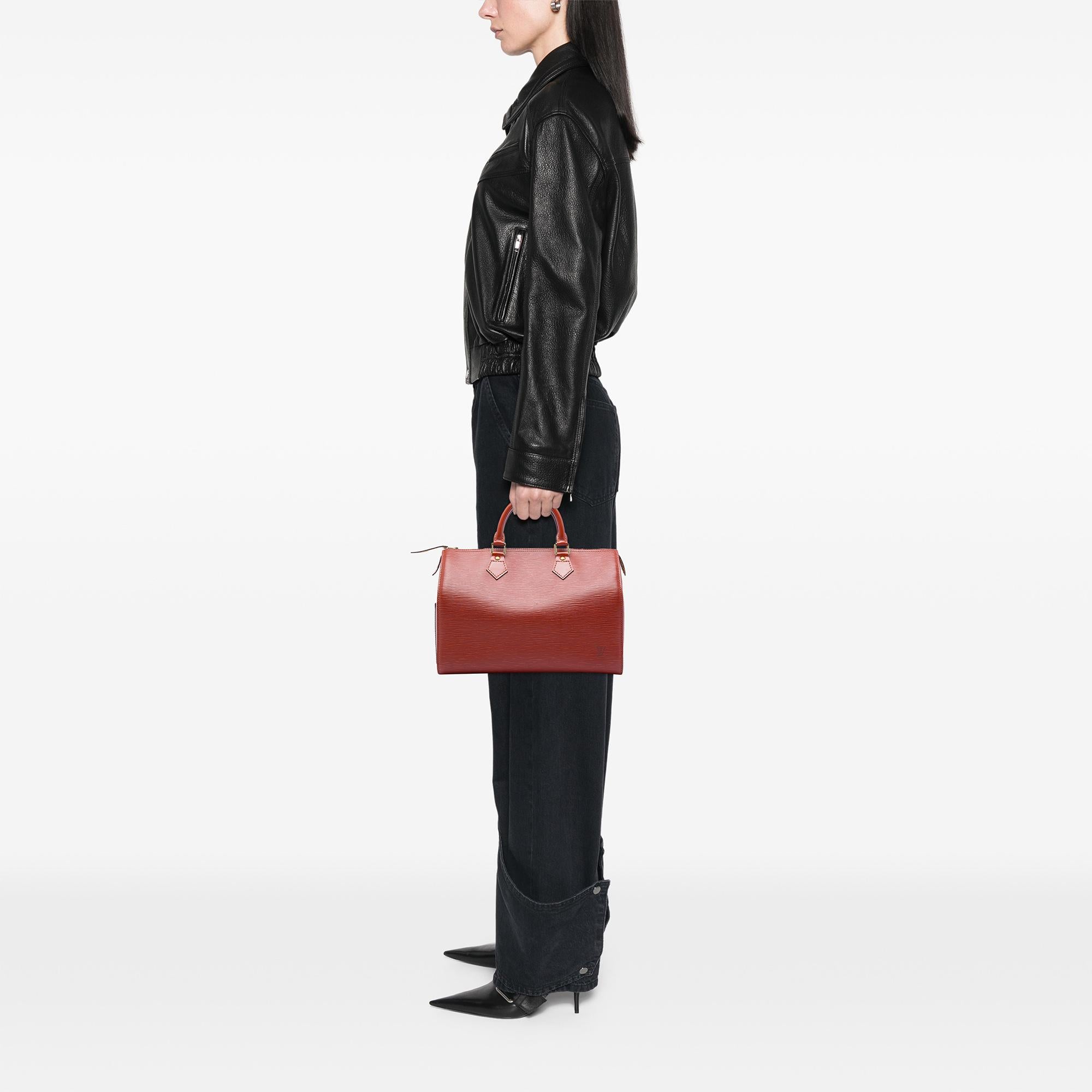 Louis Vuitton Epi Speedy 35