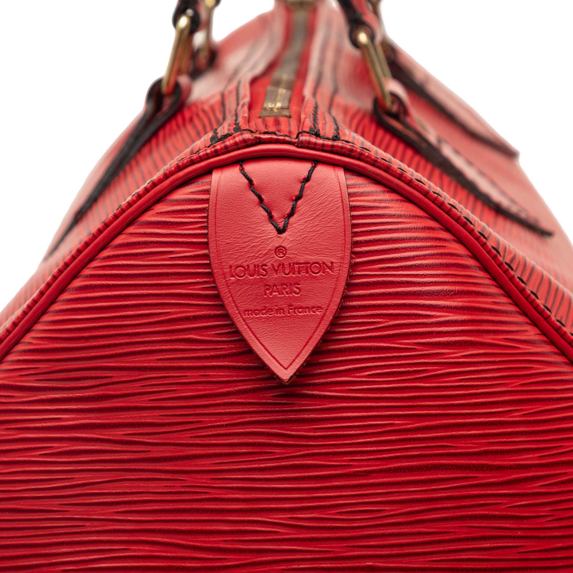 Louis Vuitton Epi Speedy 35