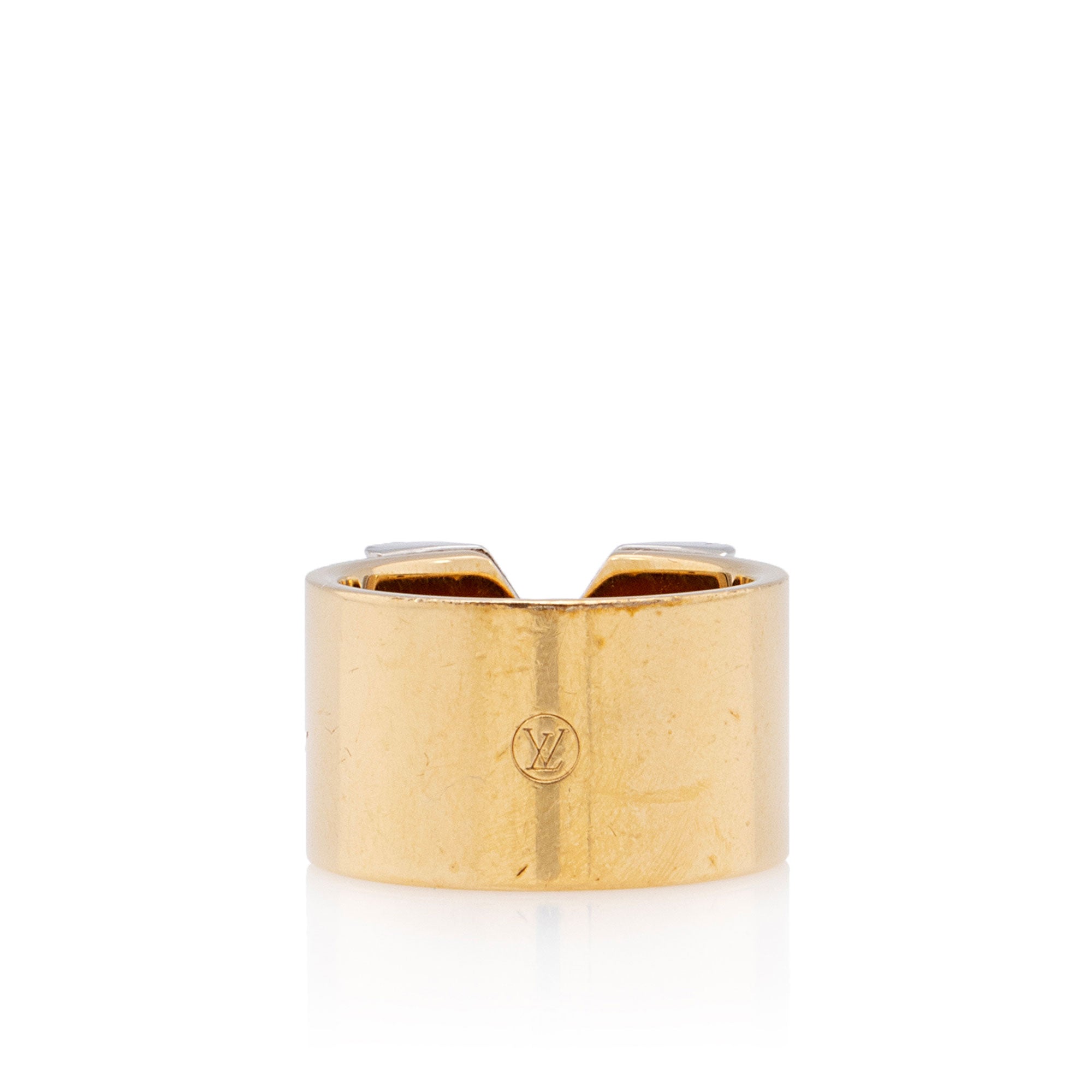 Louis Vuitton Essential V Ring - Size 8 1/2 (SHF-tGF9GJ)