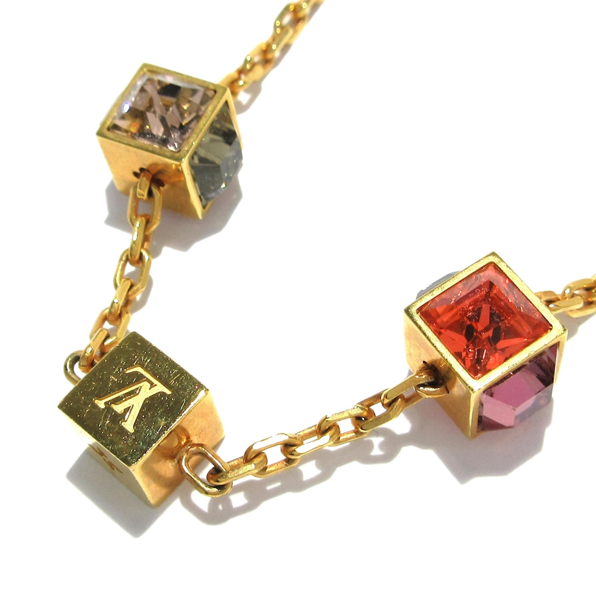 Louis Vuitton Gamble Sunset Long Necklace (SHG-AKaPZC)