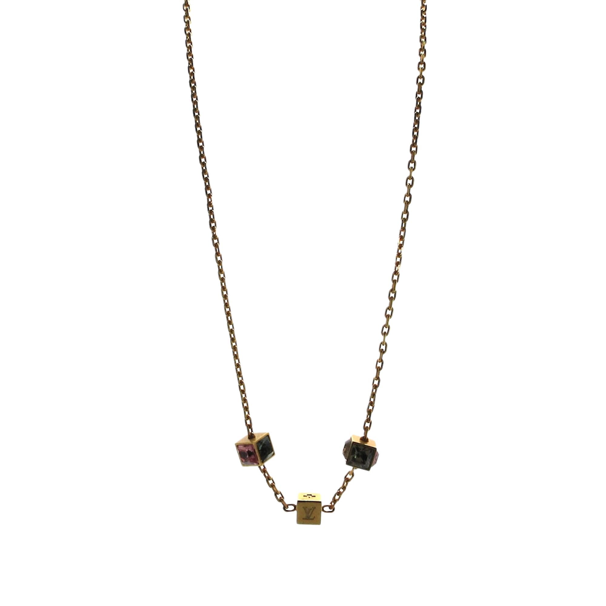 Louis Vuitton Gamble Sunset Long Necklace (SHG-AKaPZC)