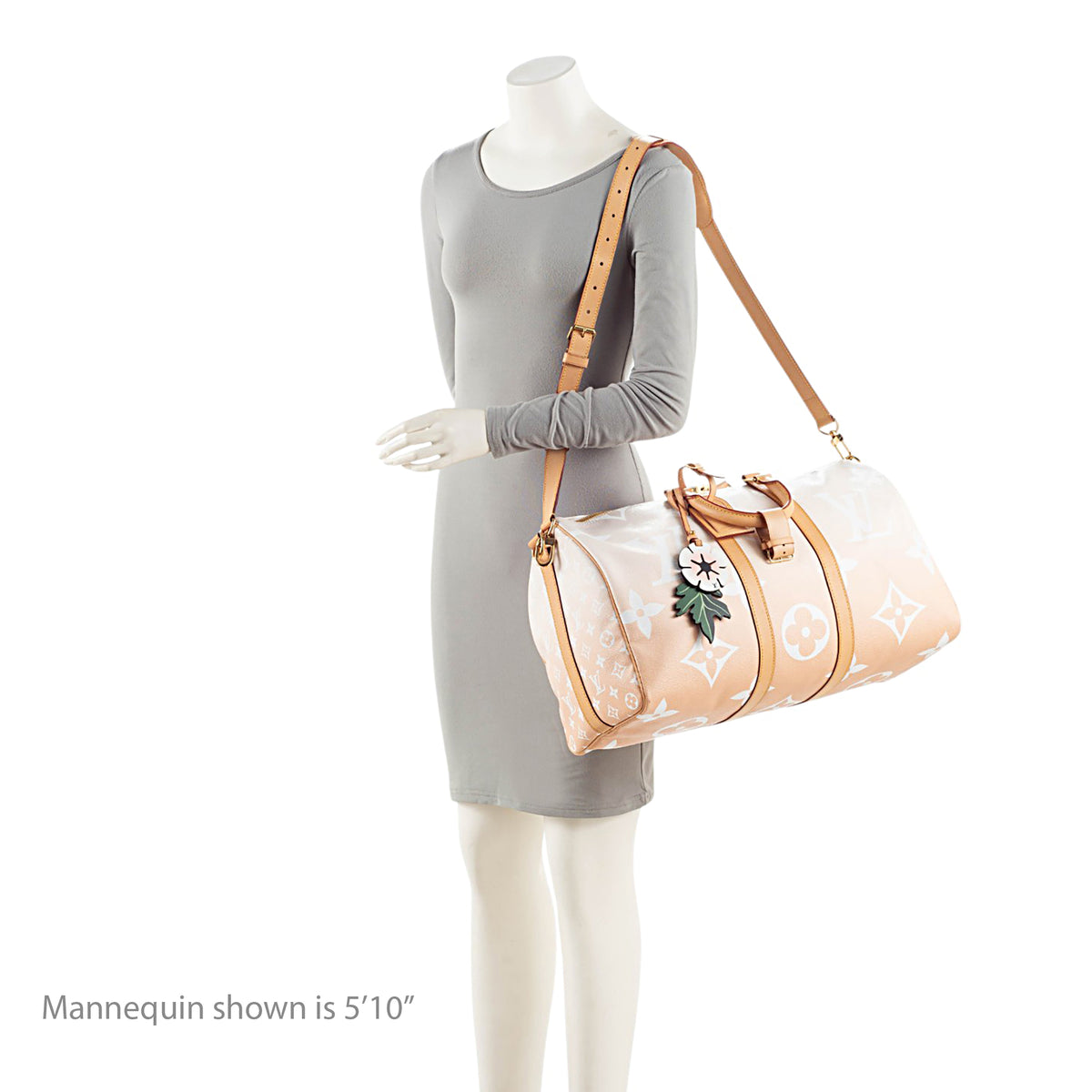 Louis Vuitton Giant Monogram Canvas By The Pool Keepall Bandouliere 45 Duffle