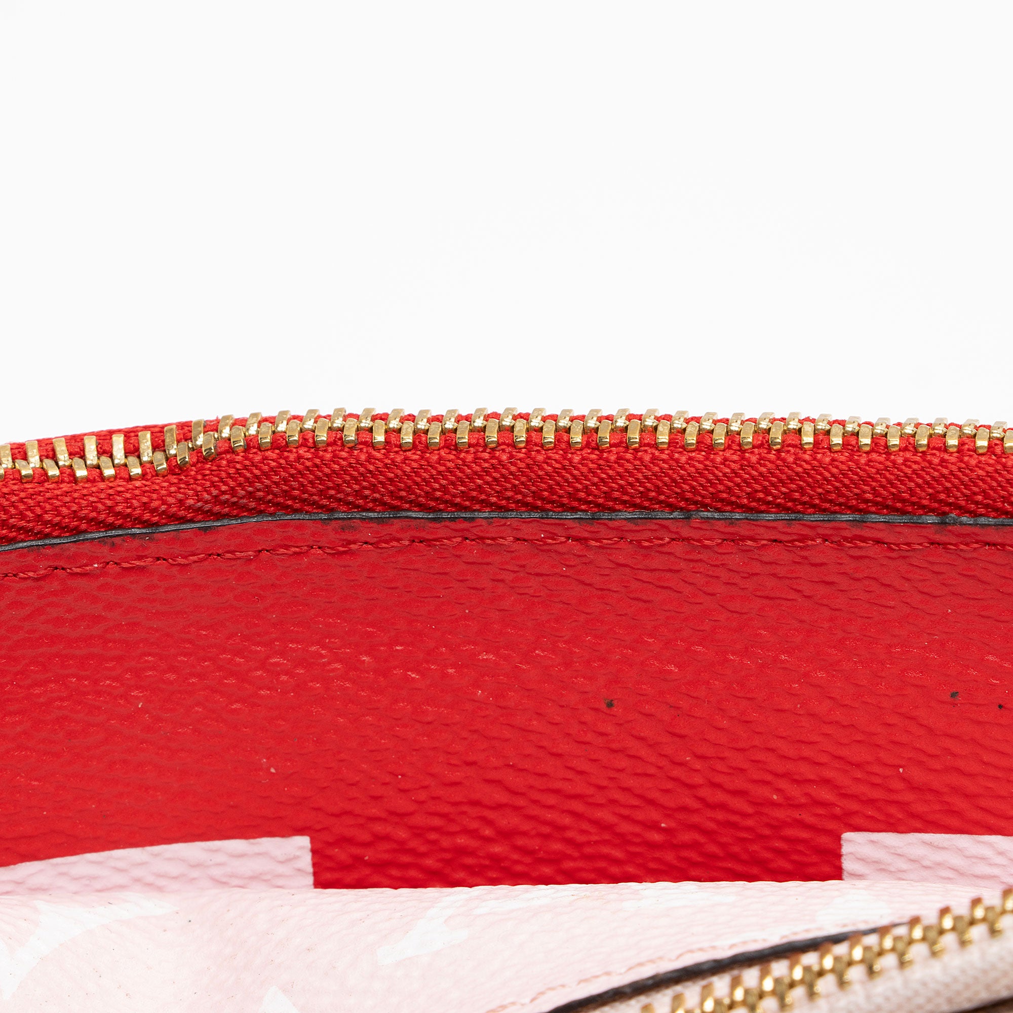 Louis Vuitton Giant Monogram Canvas Double Zip Pochette (SHF-quhlOa)